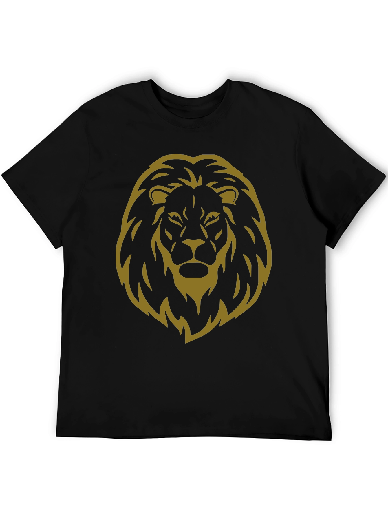 Lion Crest Black T-Shirt