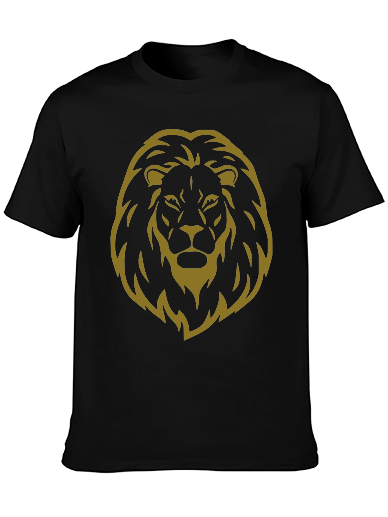 Lion Crest Black T-Shirt