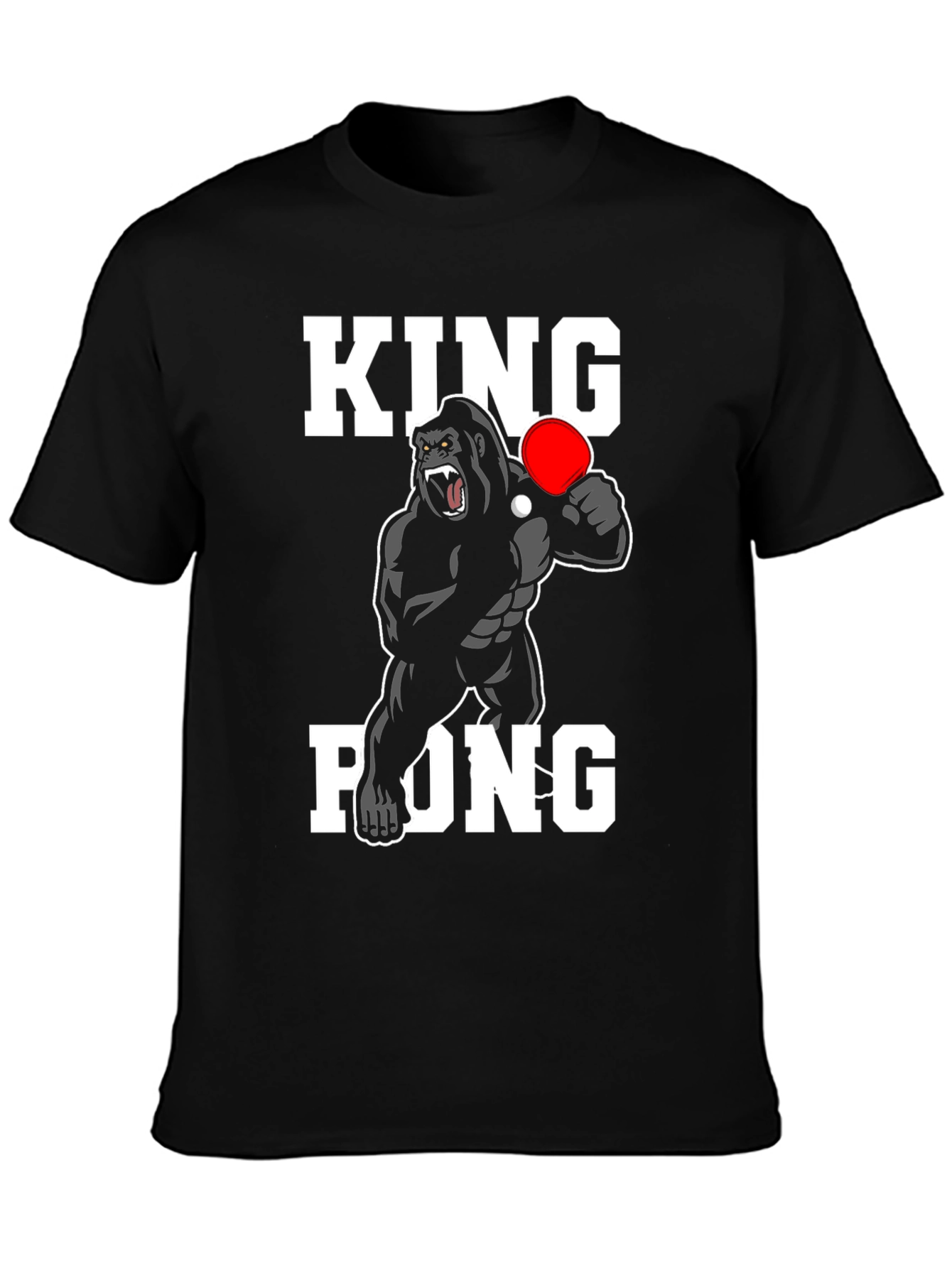 King Pong Gorilla Graphic T-Shirt