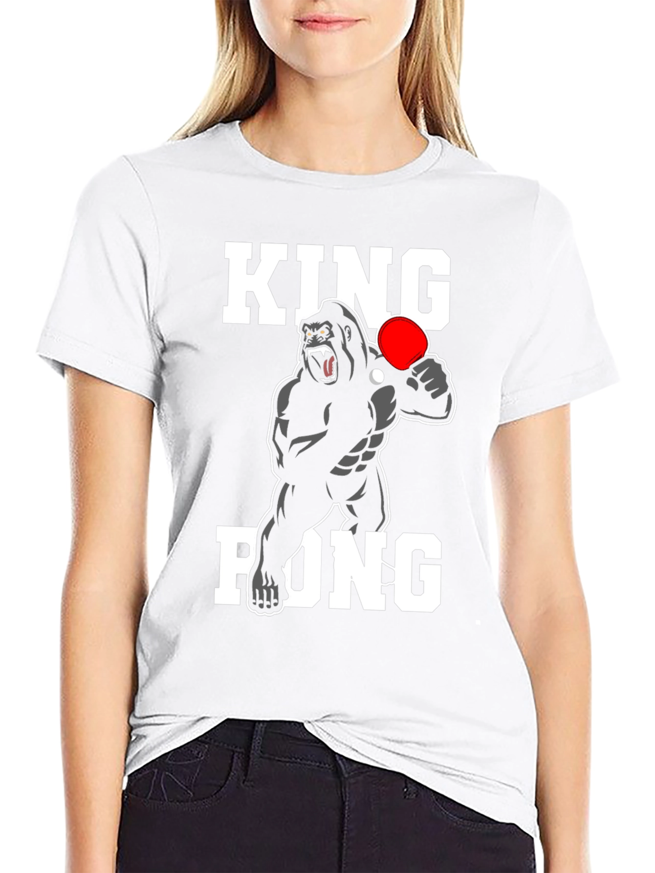 King Pong Gorilla Graphic T-Shirt