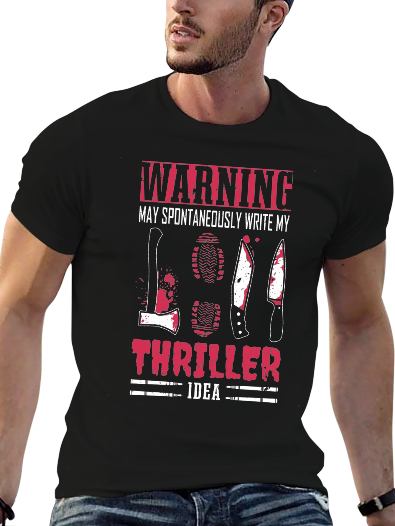 Warning Thriller Idea T-Shirt