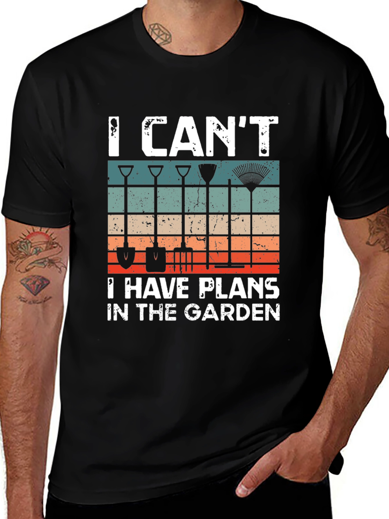 Gardening Plans T-Shirt - Garden Tool Design