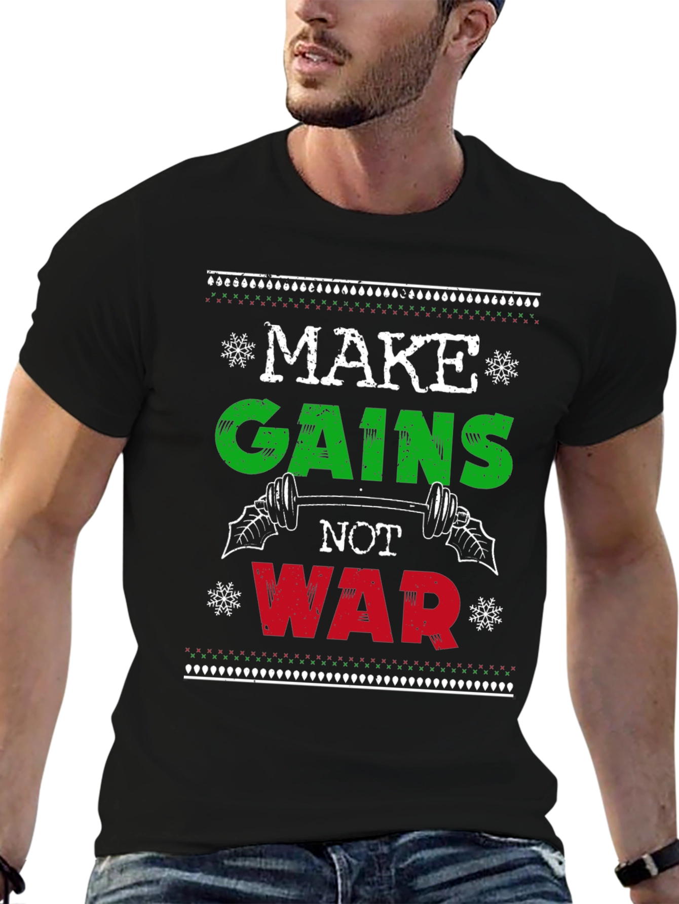 Make Gains Not War T-Shirt