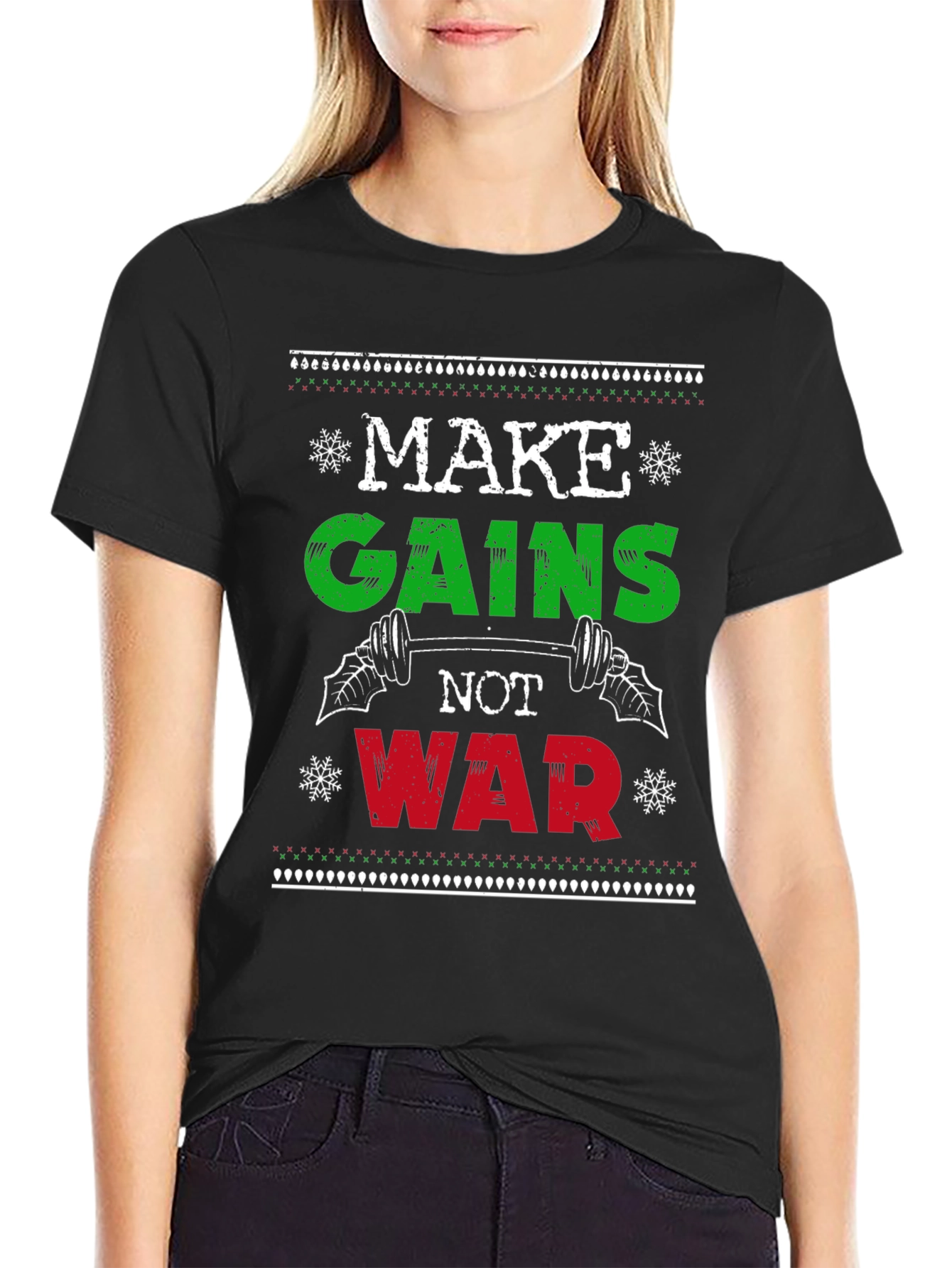 Make Gains Not War T-Shirt