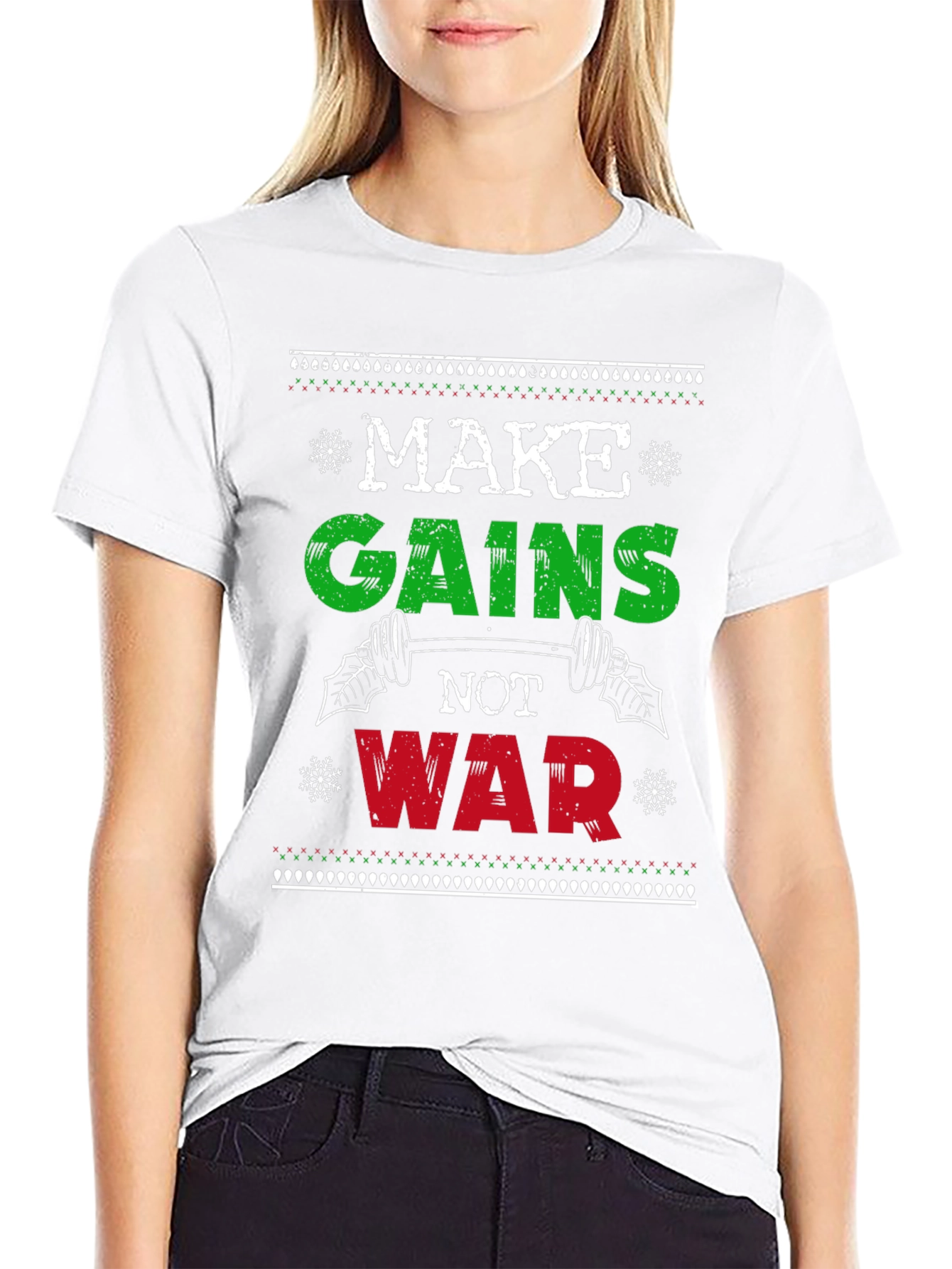 Make Gains Not War T-Shirt