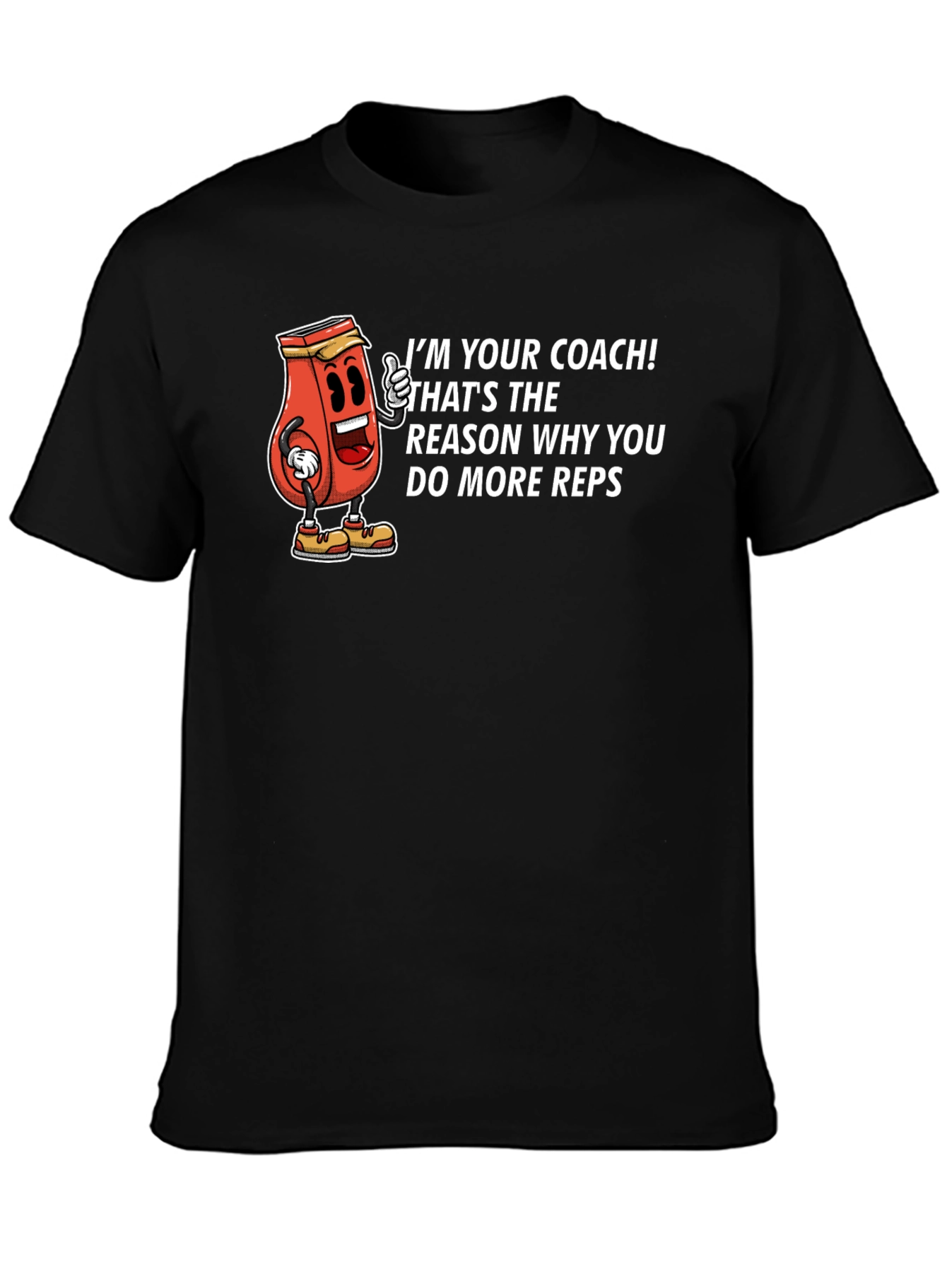 Coach Kool-Aid Man More Reps Black T-Shirt