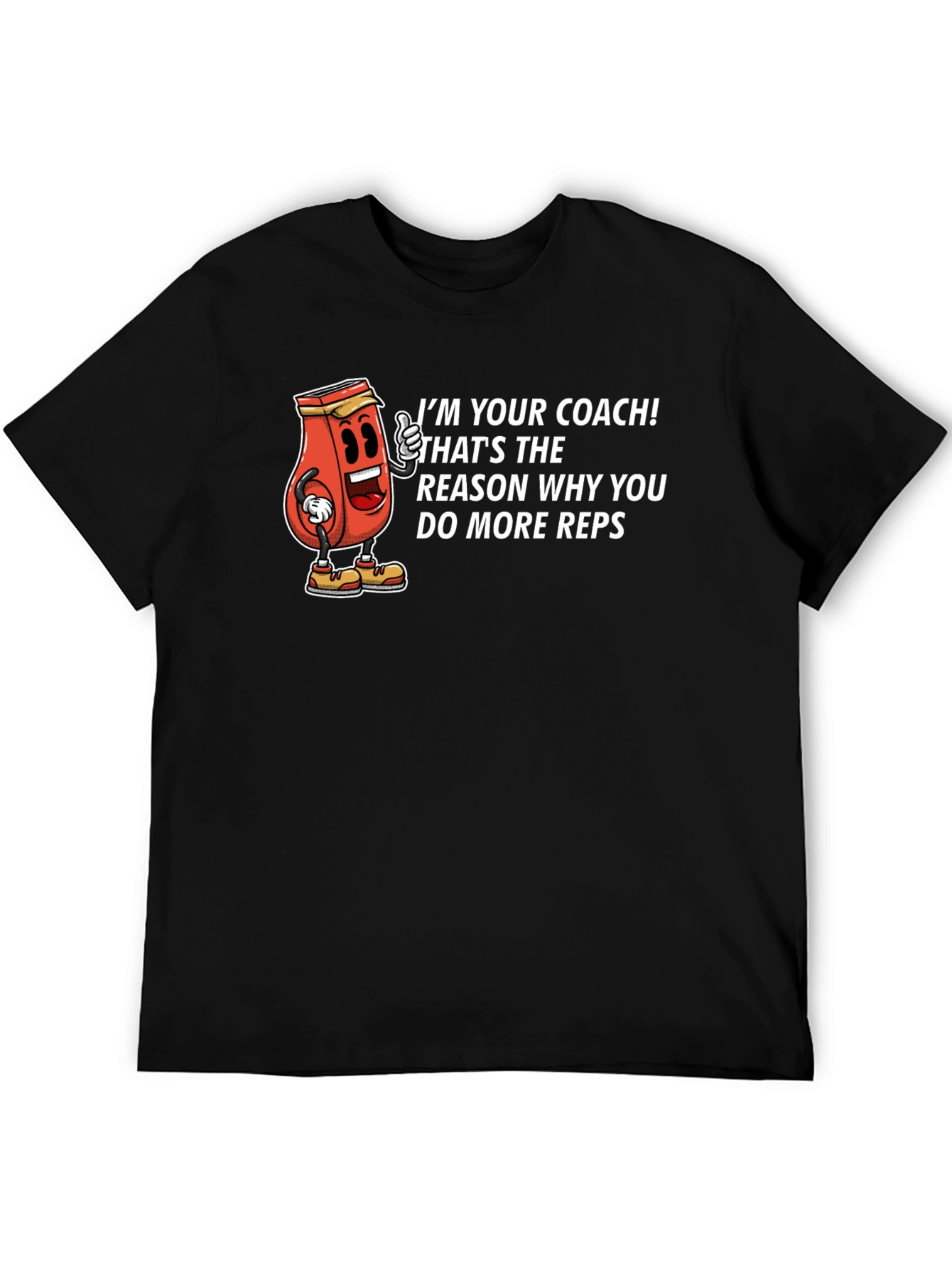 Coach Kool-Aid Man More Reps Black T-Shirt