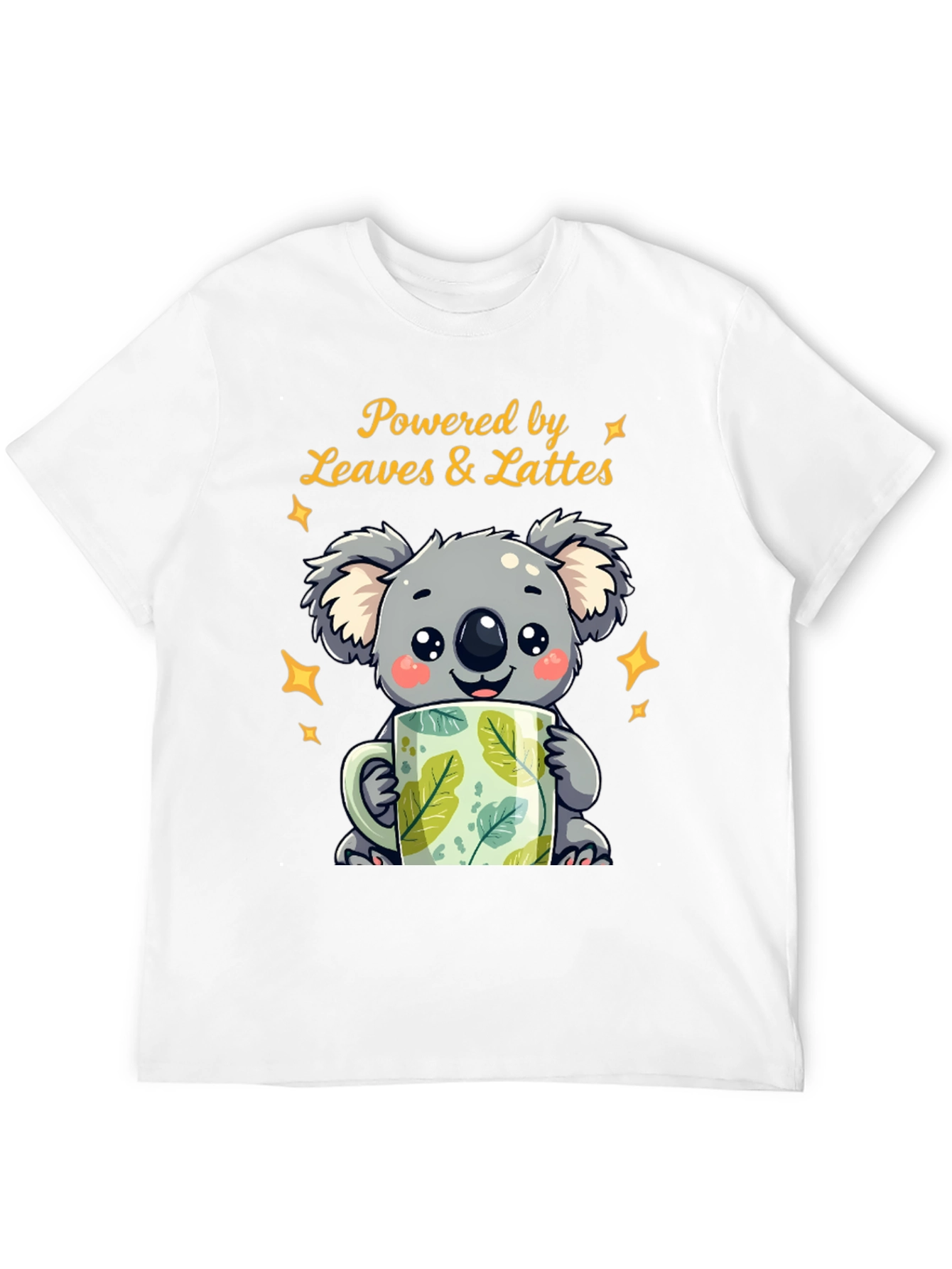 Koala Leaves & Lattes Graphic Tee