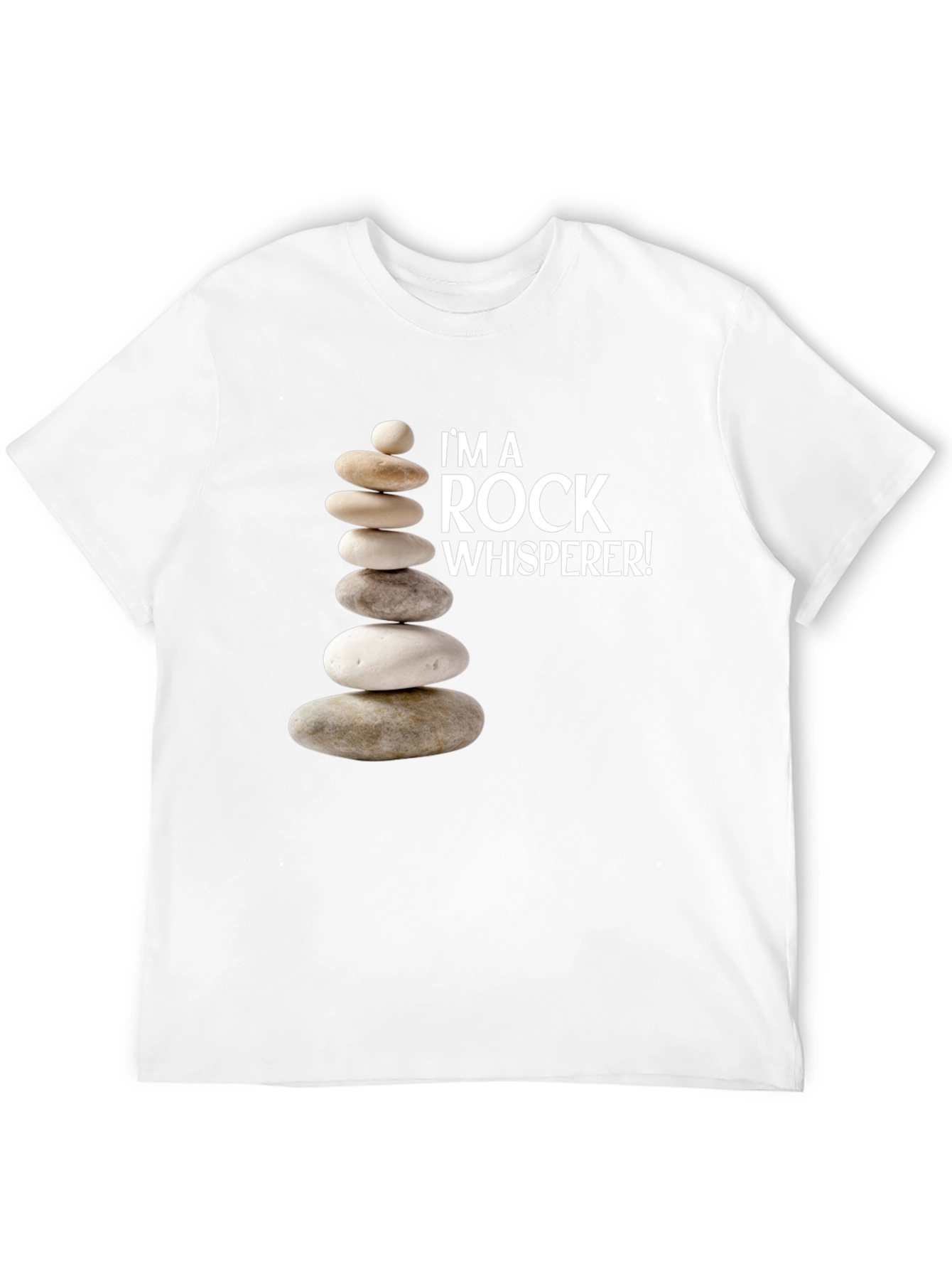 Rock Whisperer Graphic T-Shirt - Black