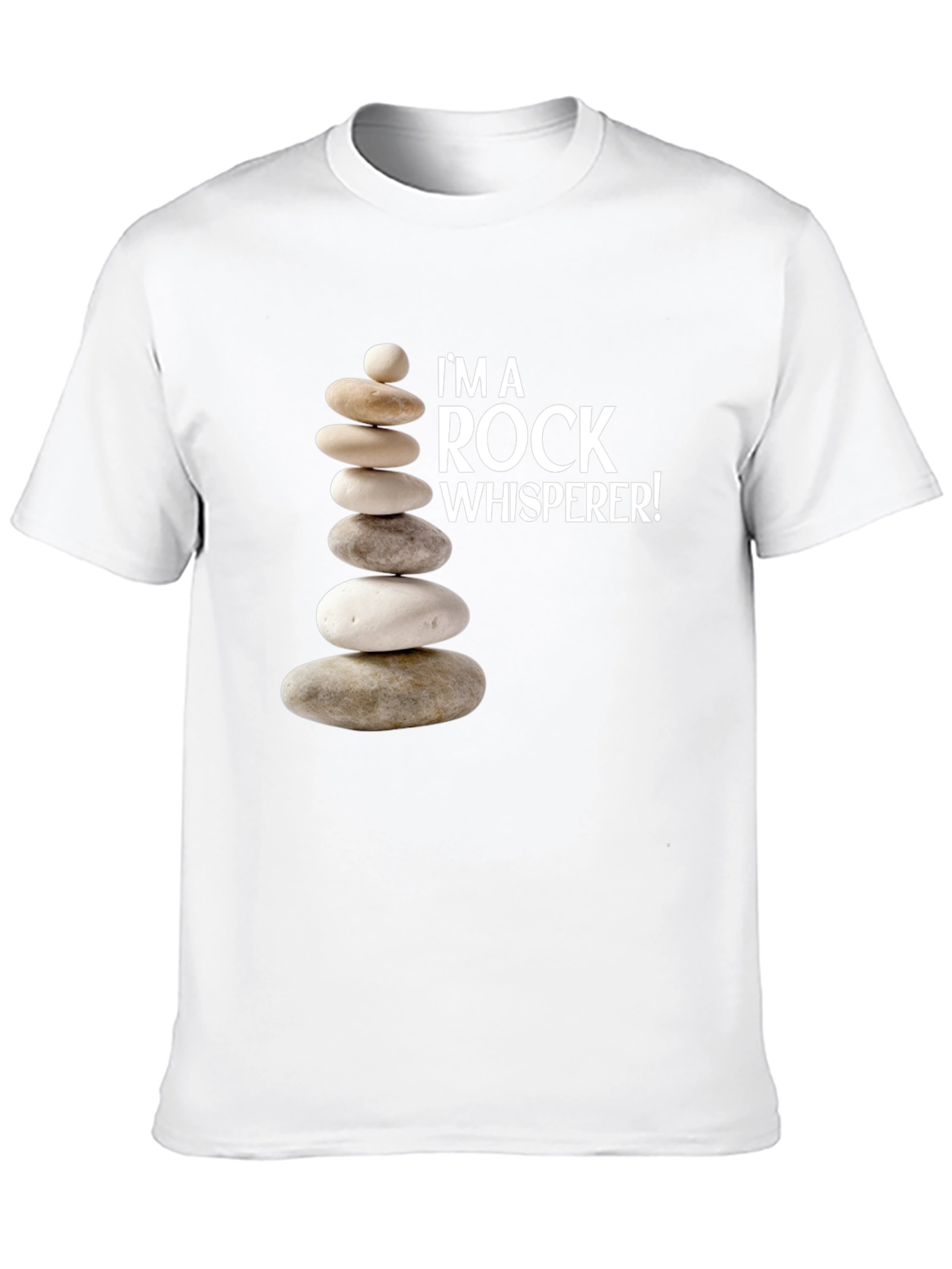 Rock Whisperer Graphic T-Shirt - Black