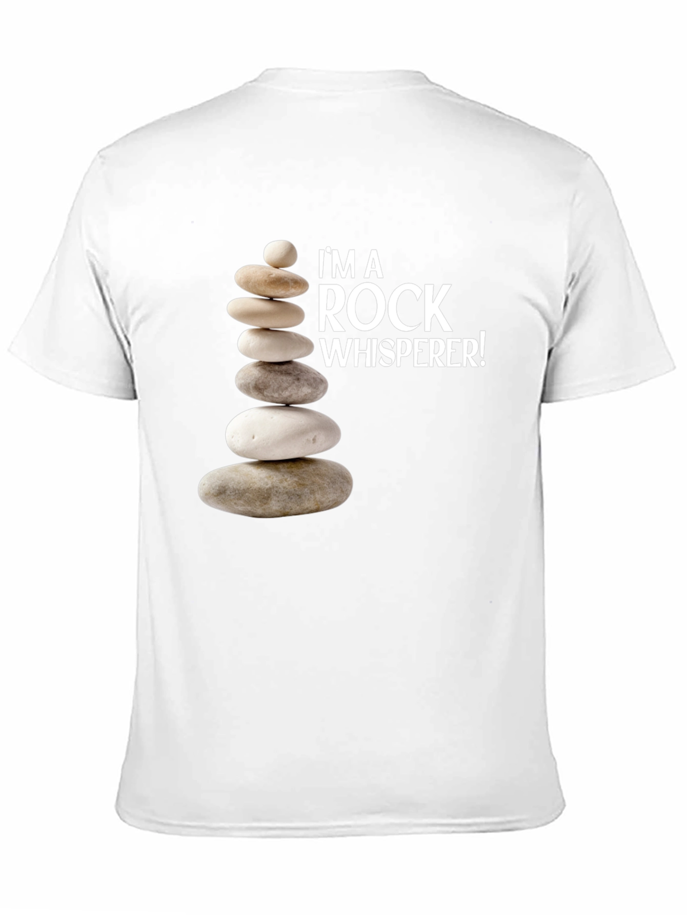 Rock Whisperer Graphic T-Shirt - Black