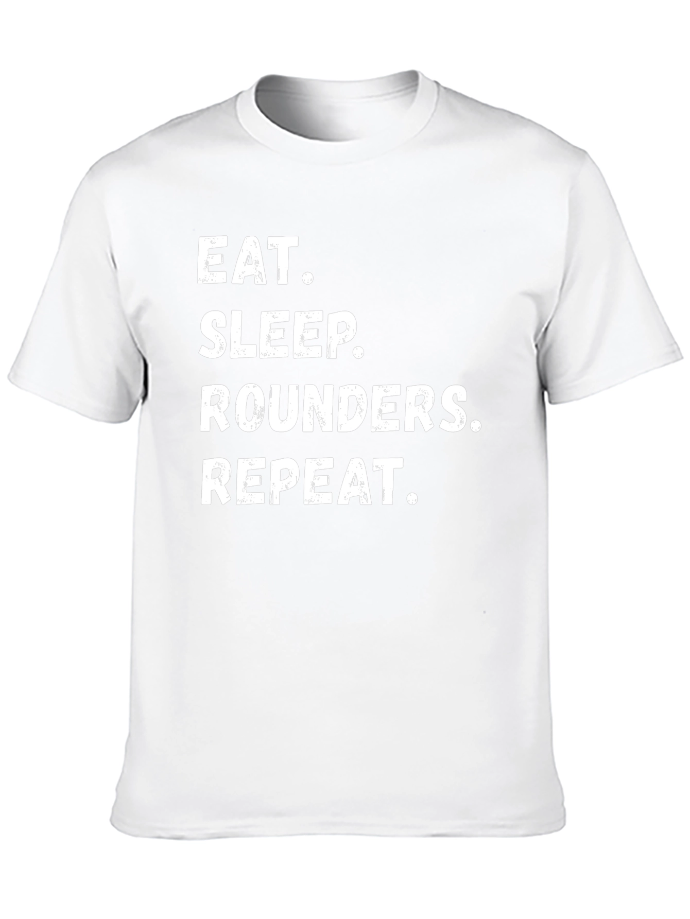 Eat Sleep Rounders Repeat Black T-Shirt