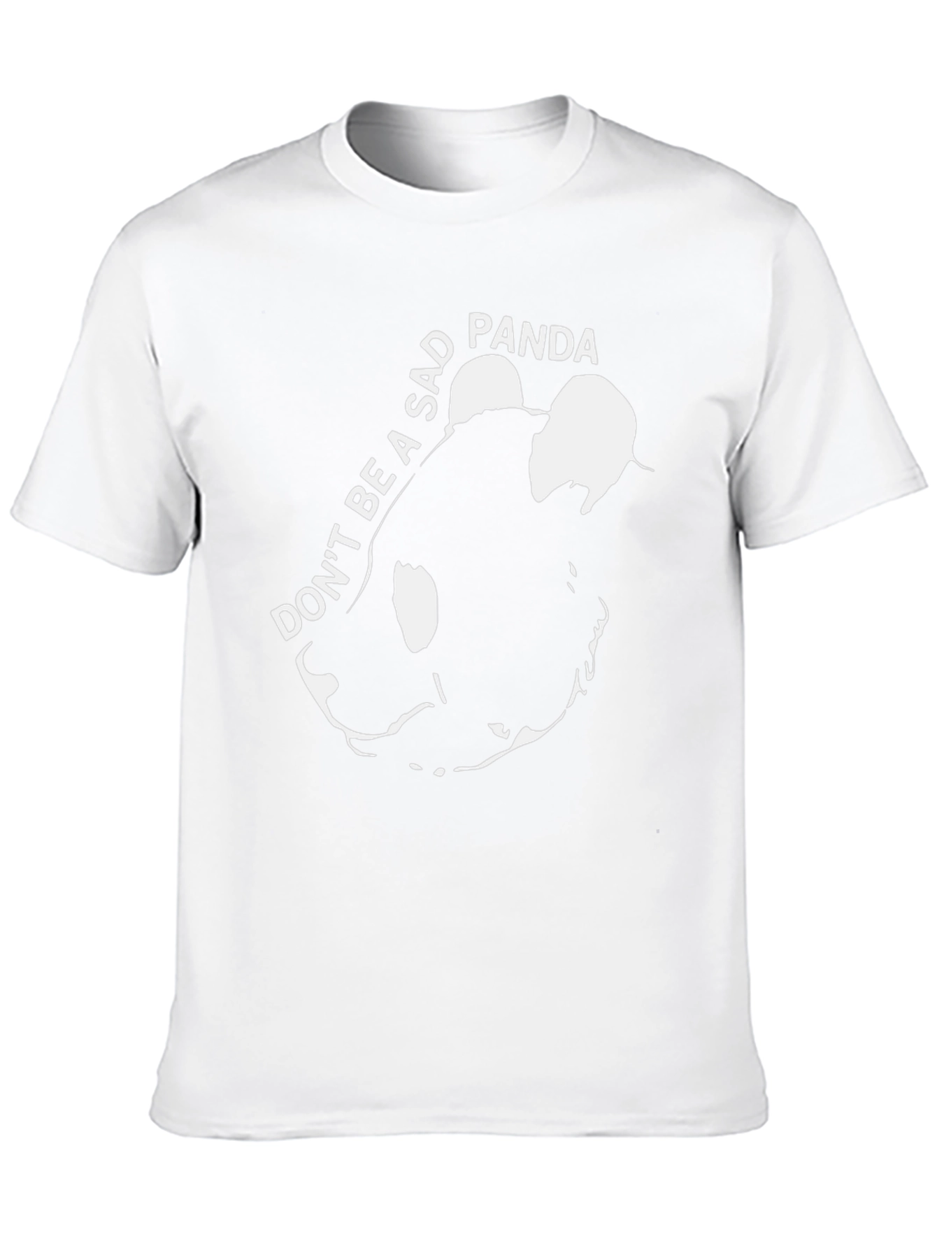 Sad Panda Graphic Tee - Black