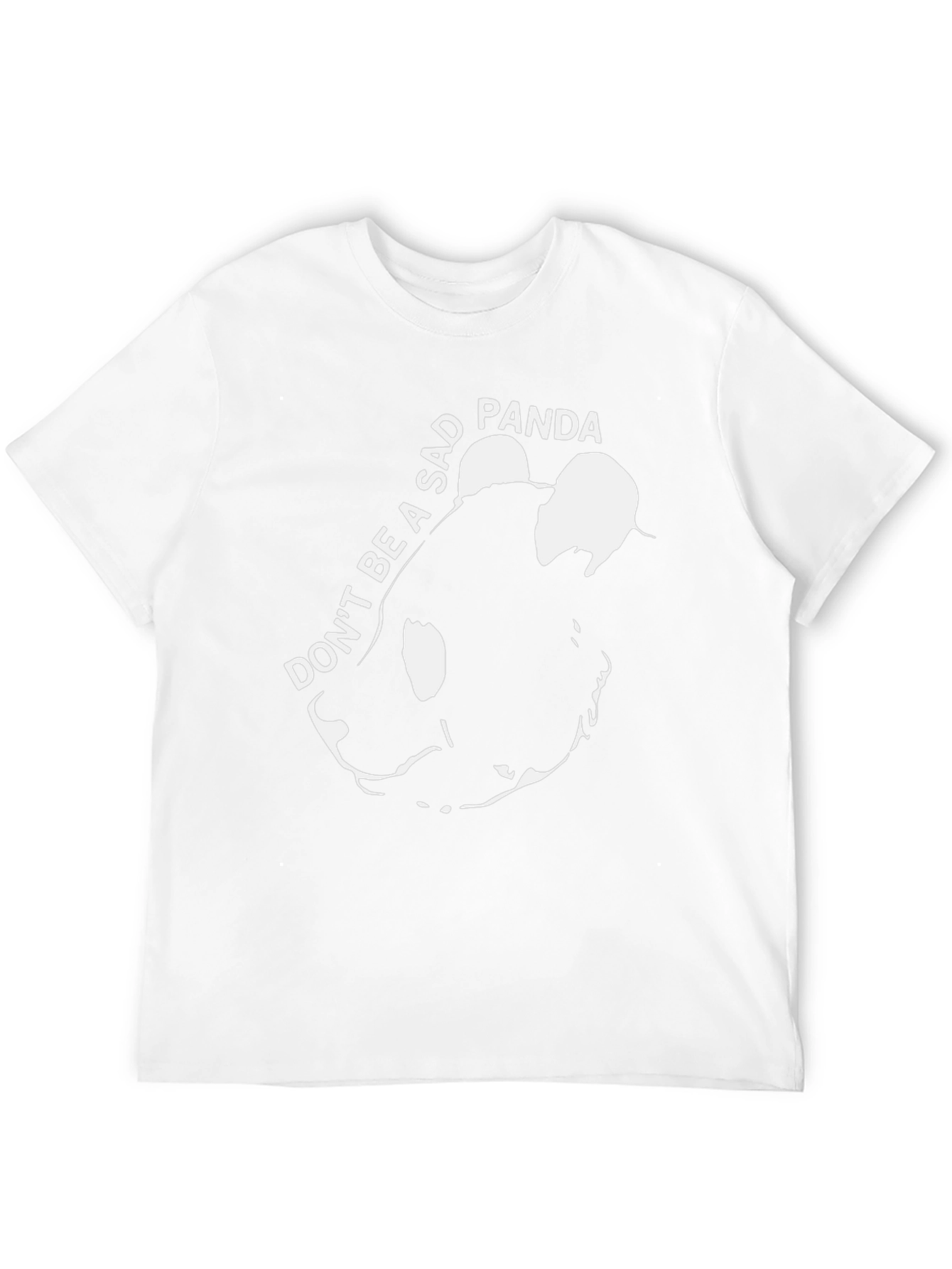 Sad Panda Graphic Tee - Black