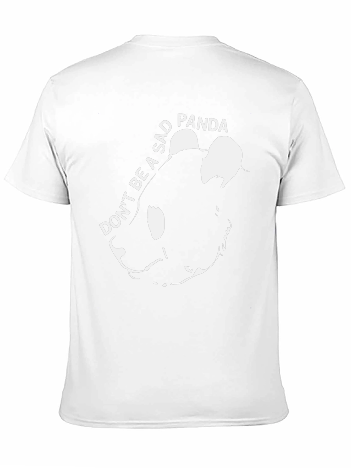 Sad Panda Graphic Tee - Black