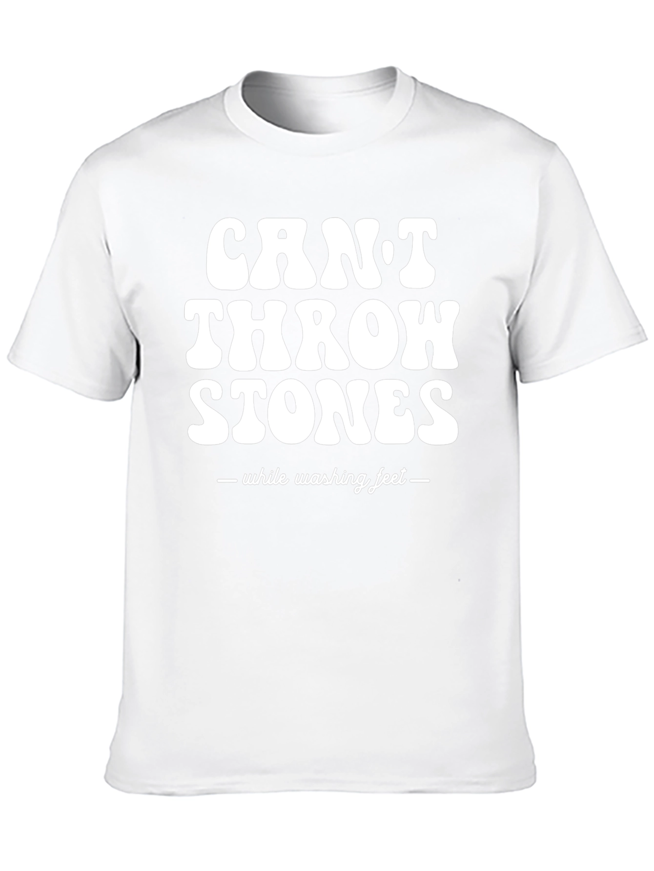 Cant Throw Stones T-Shirt