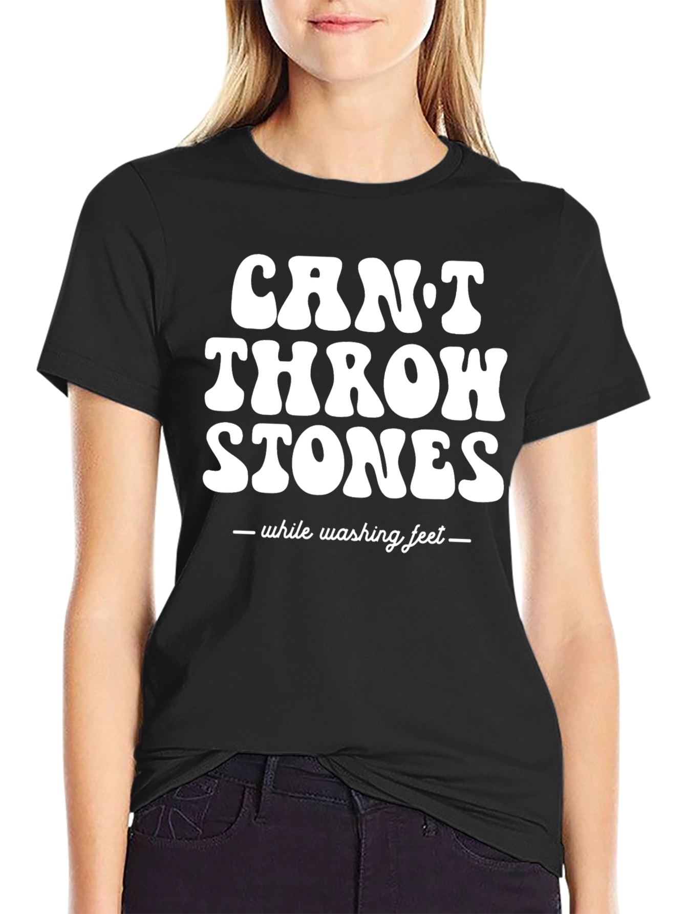 Cant Throw Stones T-Shirt