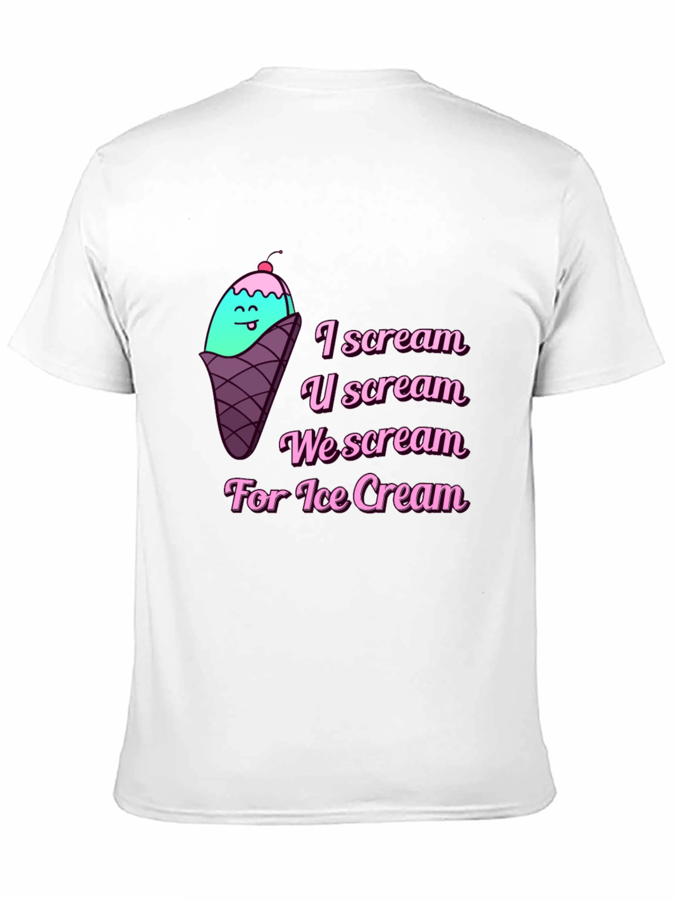 I Scream for Ice Cream Graphic Tee