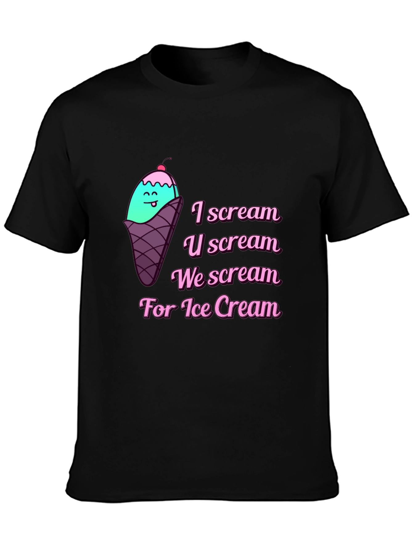 I Scream for Ice Cream Graphic Tee