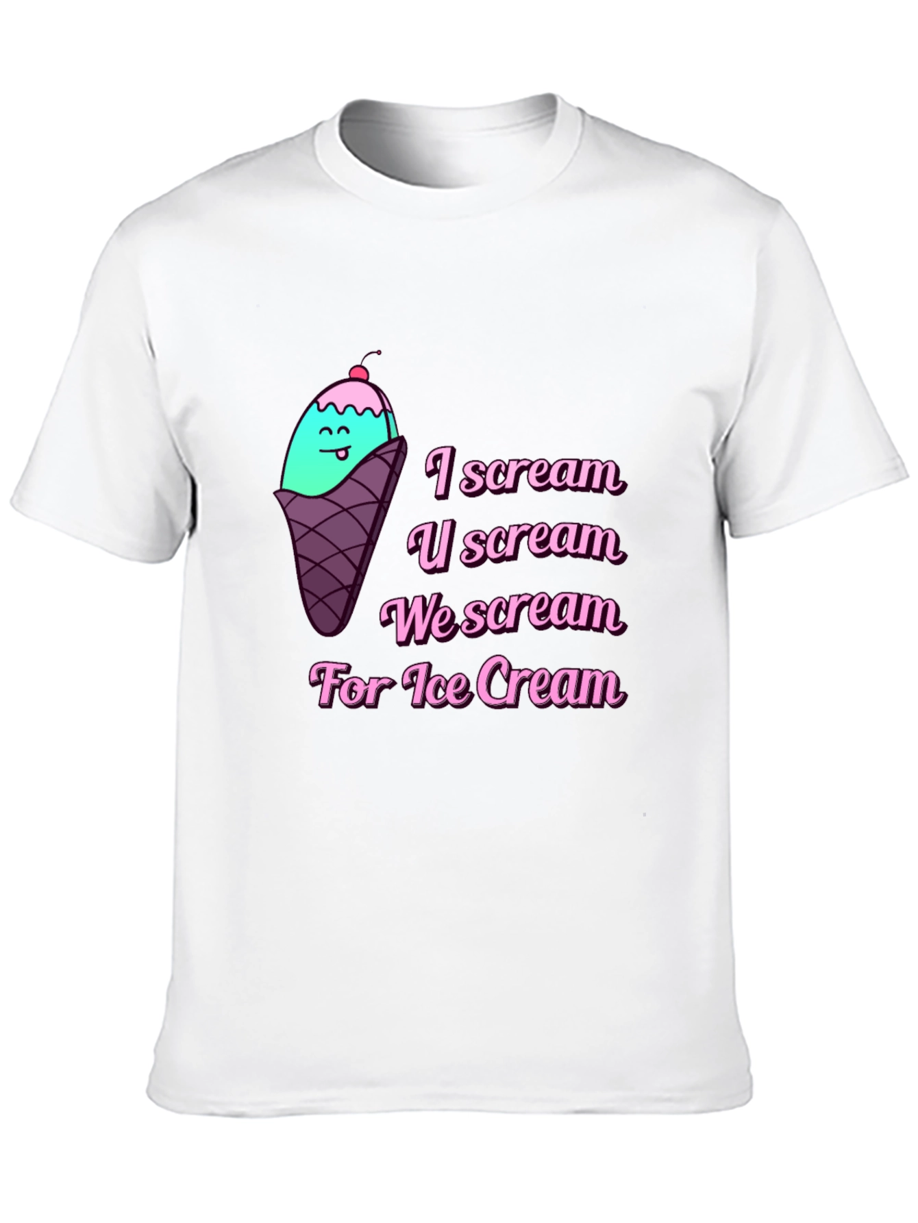 I Scream for Ice Cream Graphic Tee