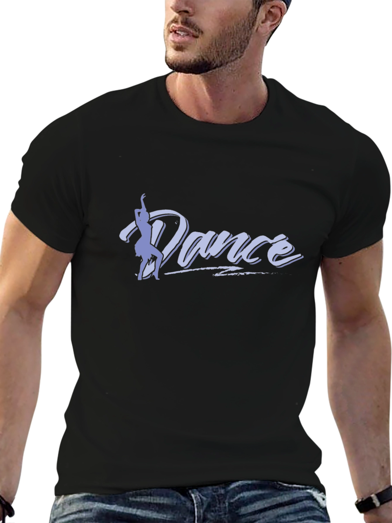 Dance Graphic T-Shirt - Stylish Cotton Tee