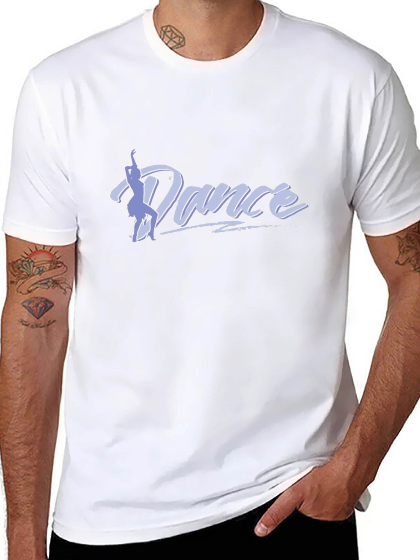Dance Graphic T-Shirt - Stylish Cotton Tee