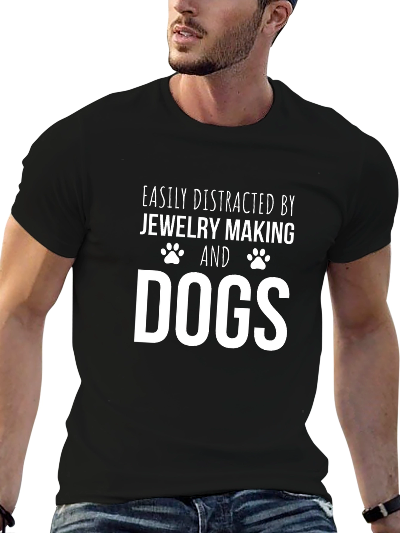 Jewelry Making & Dogs T-Shirt
