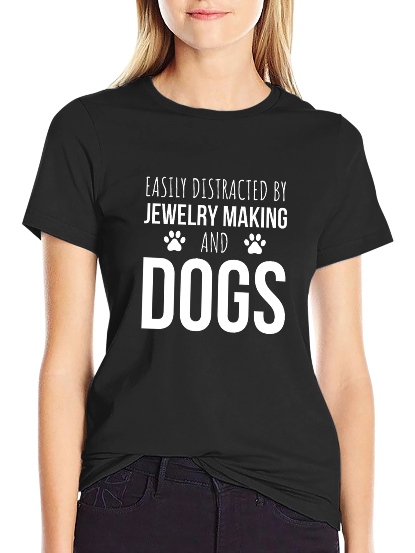 Jewelry Making & Dogs T-Shirt