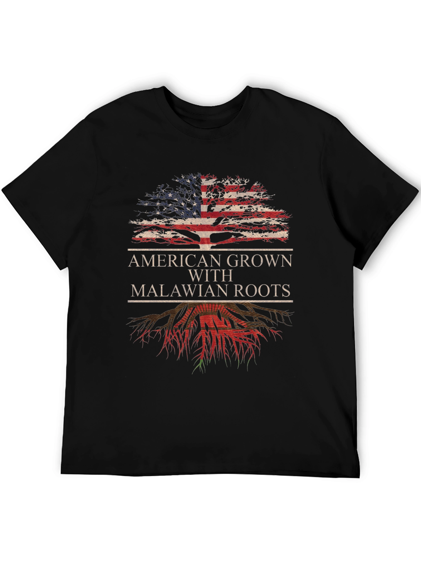 American Grown with Malawian Roots T-Shirt