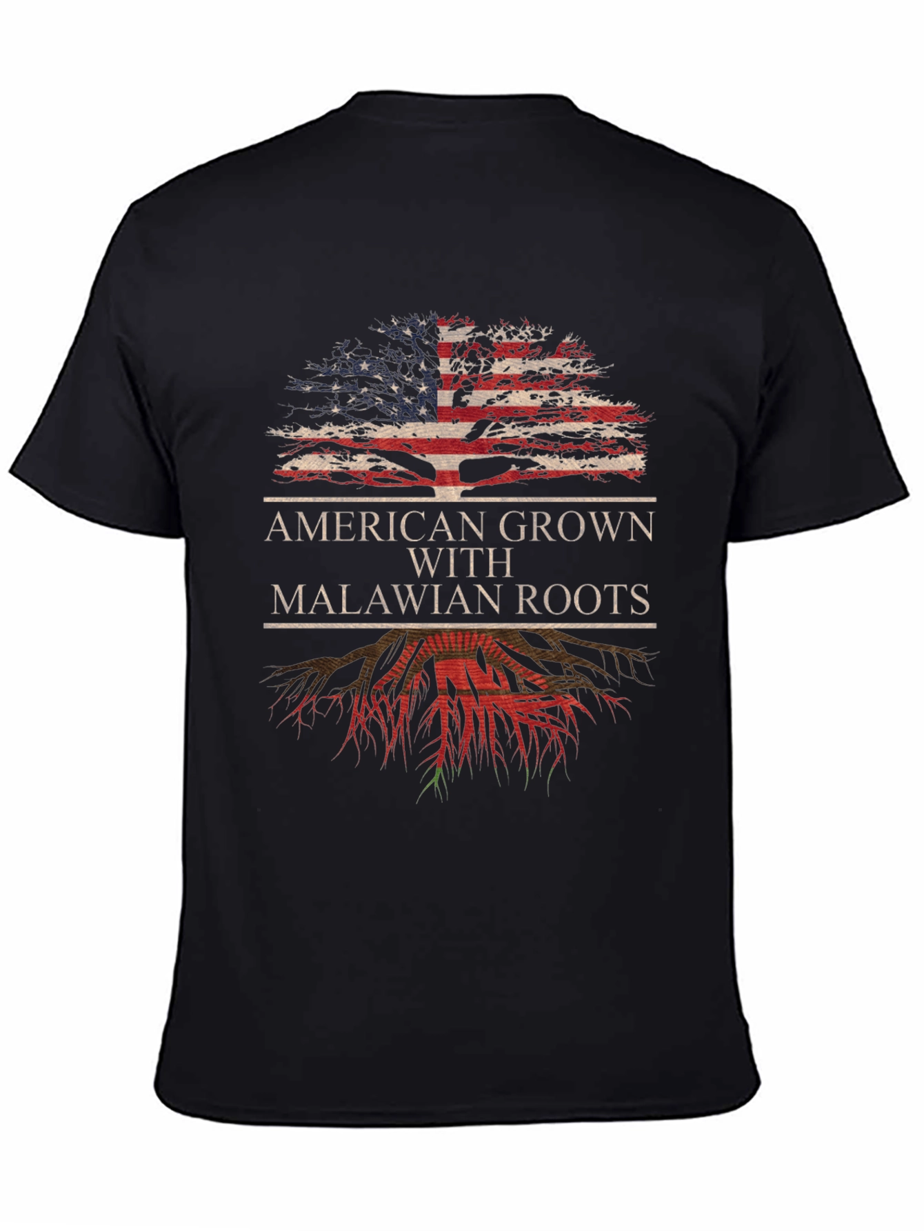 American Grown with Malawian Roots T-Shirt