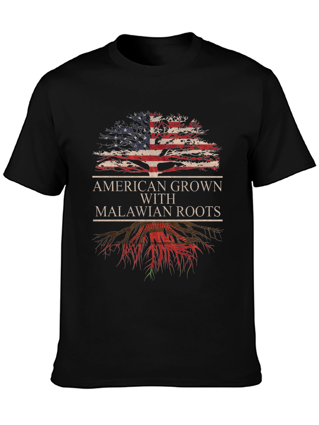 American Grown with Malawian Roots T-Shirt