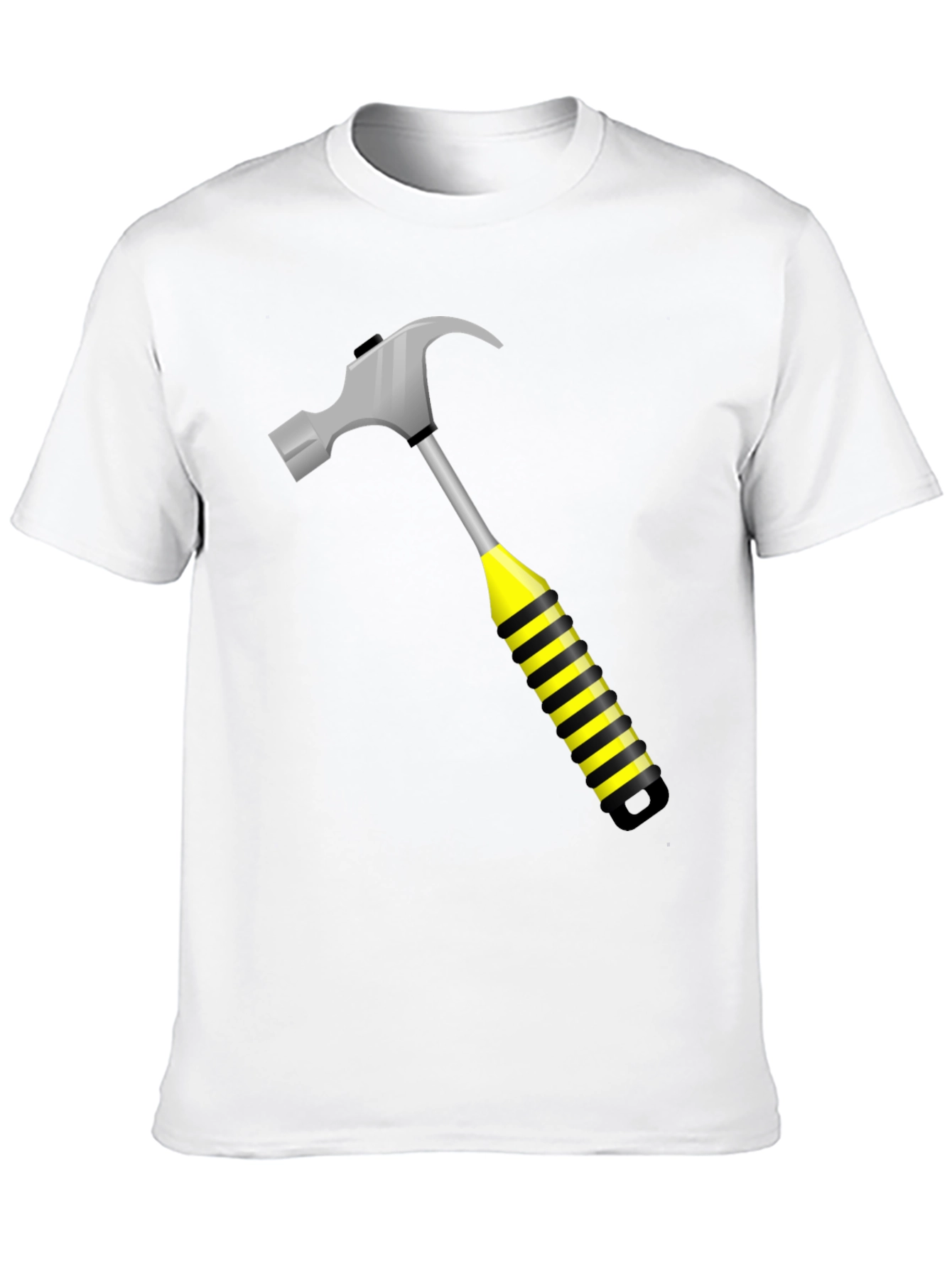Hammer Time Graphic Tee - Black Crew Neck