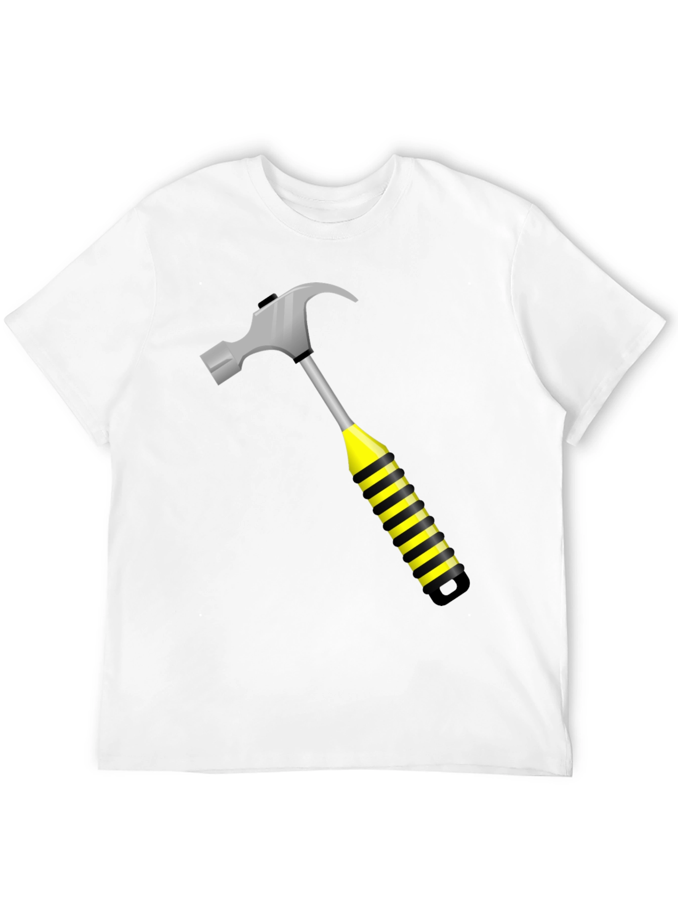 Hammer Time Graphic Tee - Black Crew Neck