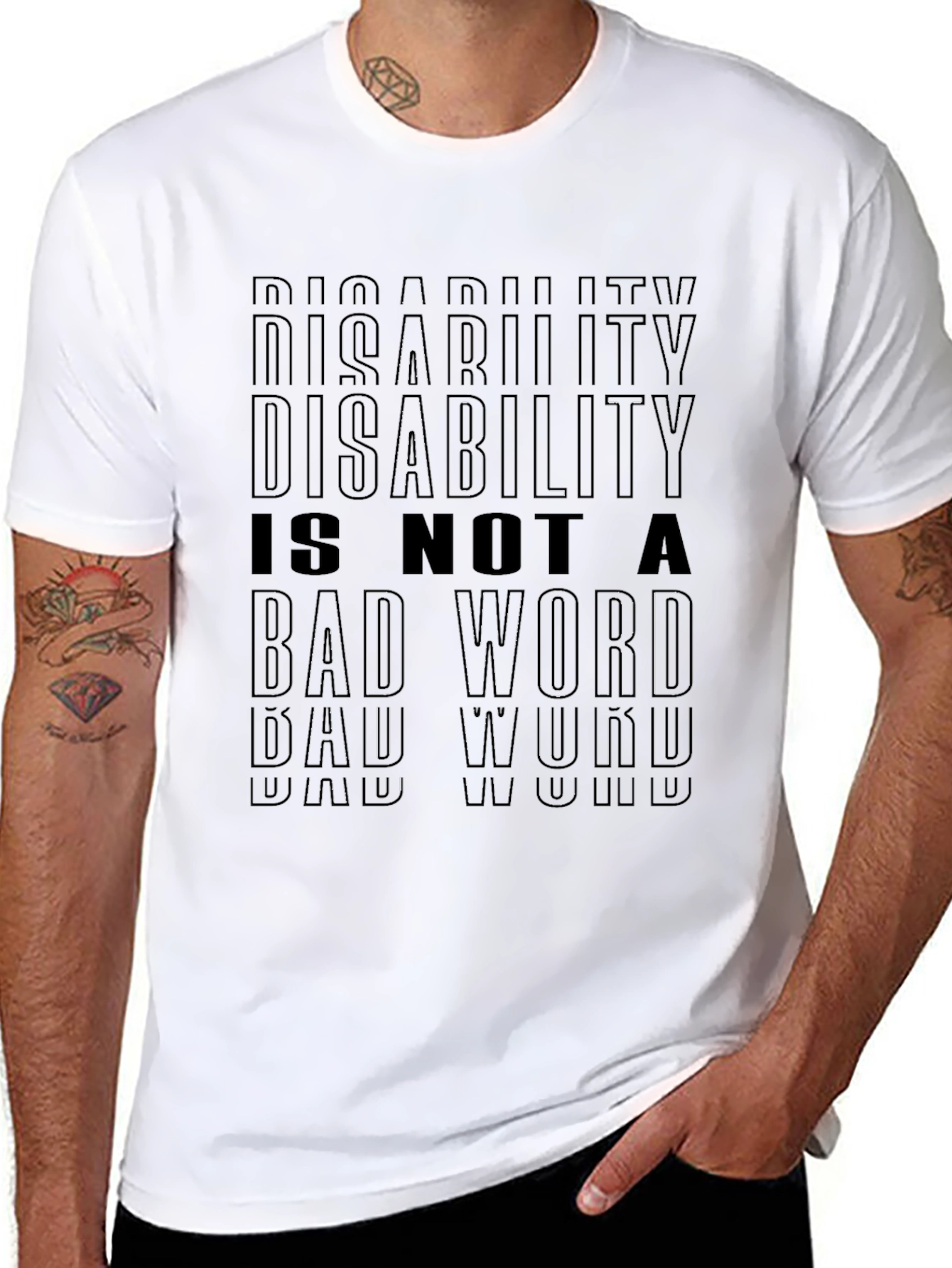 Disability is Not a Bad Word T-Shirt
