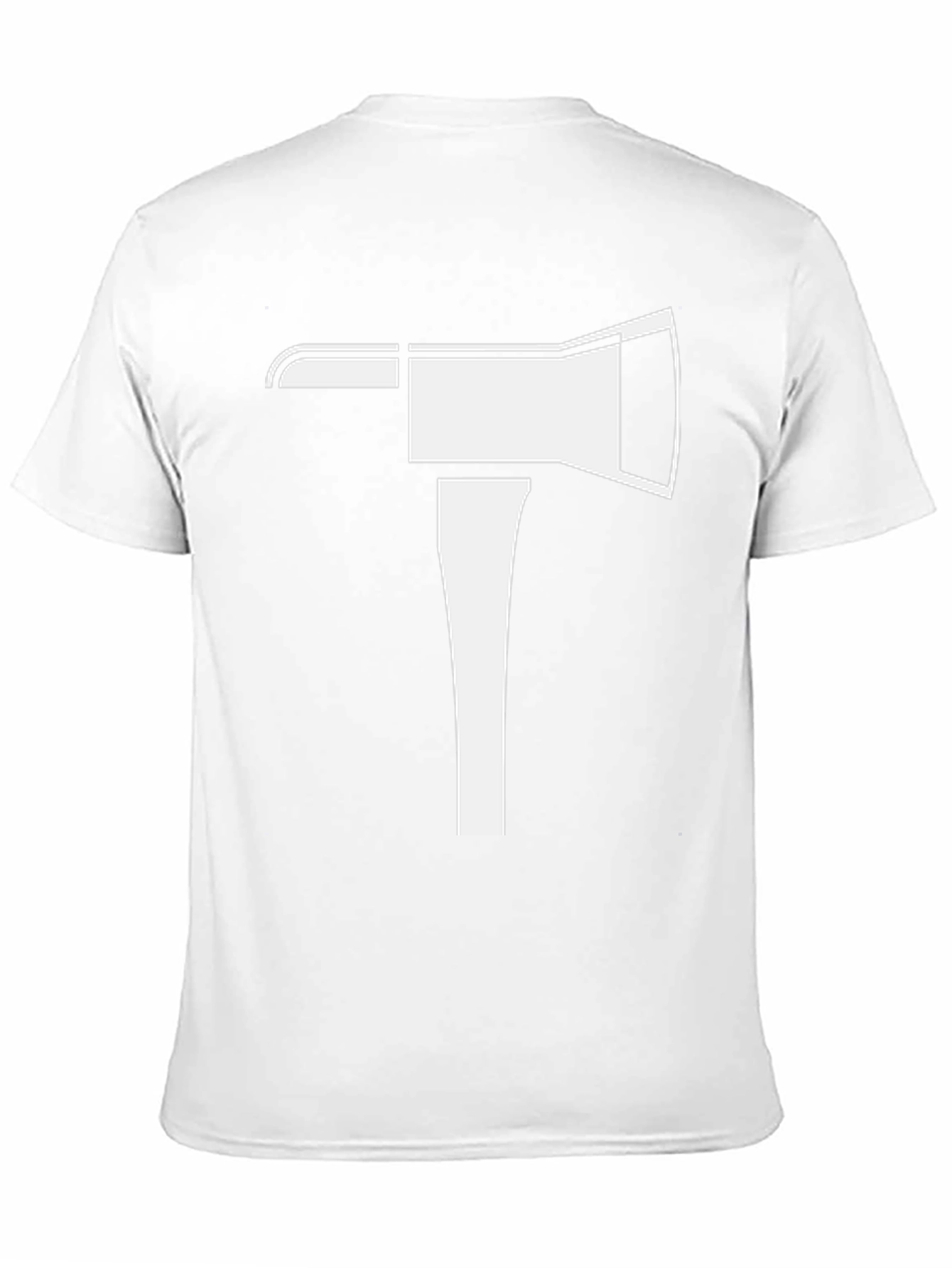 Axe Graphic Tee - Black Cotton Casual Shirt