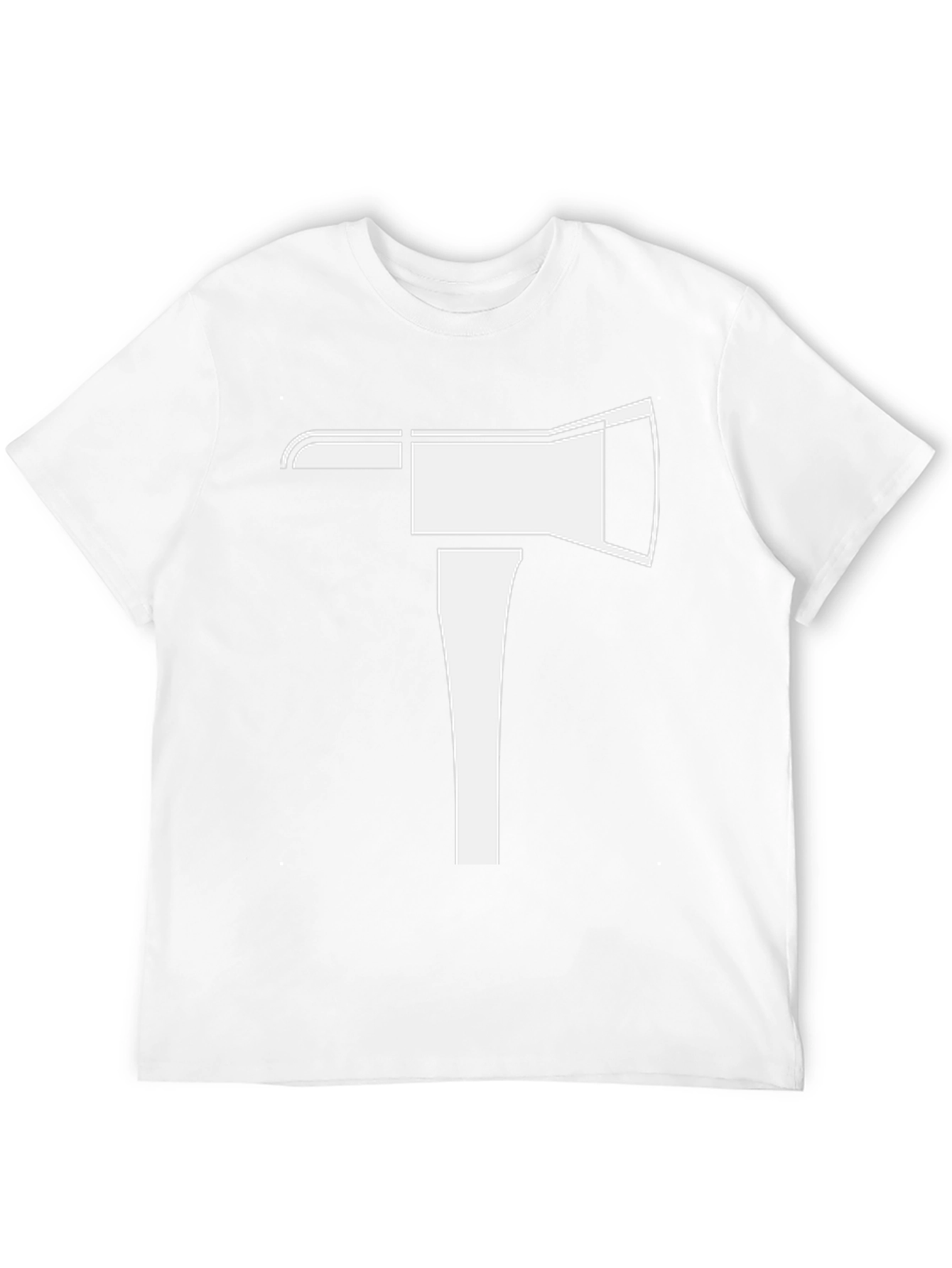 Axe Graphic Tee - Black Cotton Casual Shirt