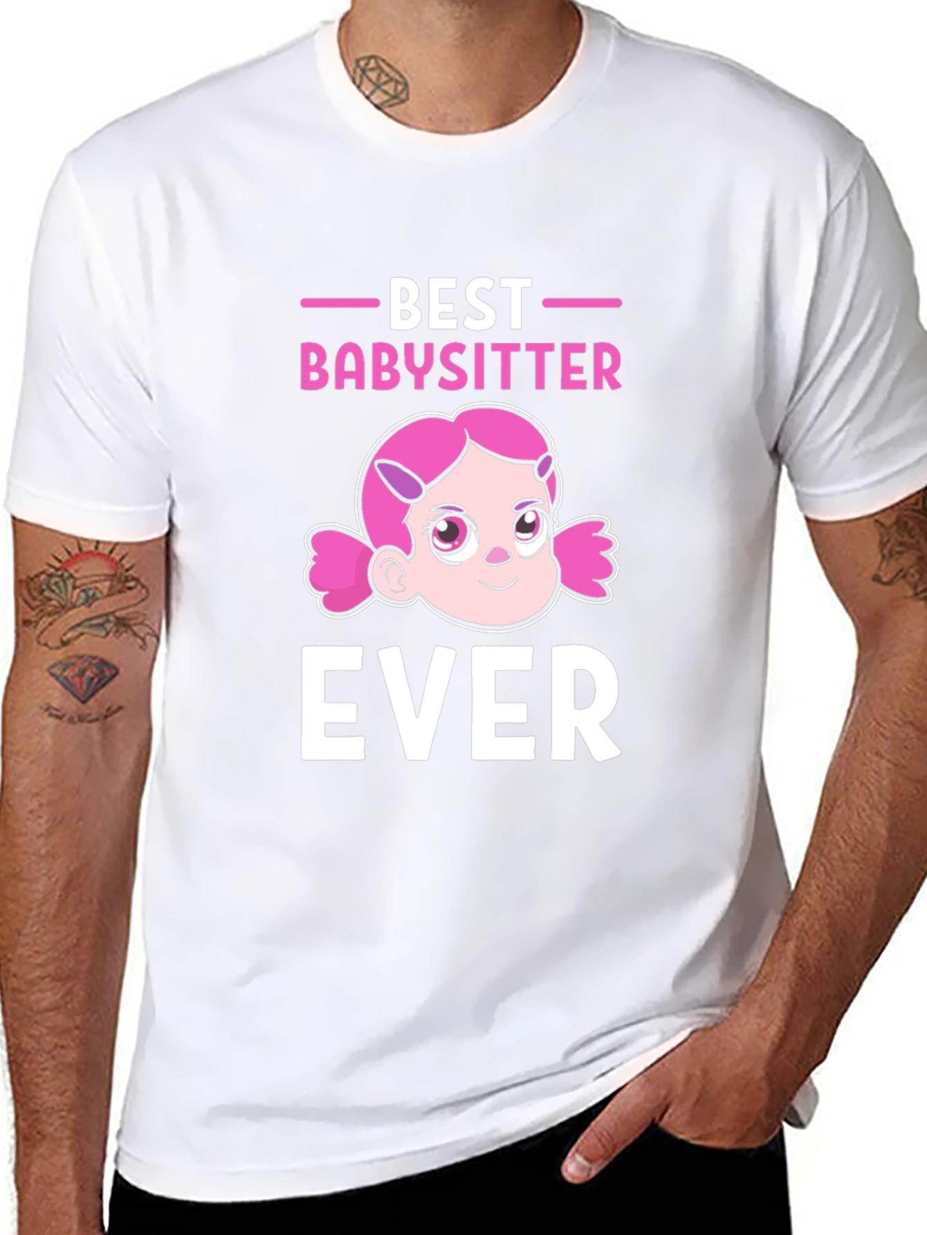Best Babysitter Ever Graphic T-Shirt