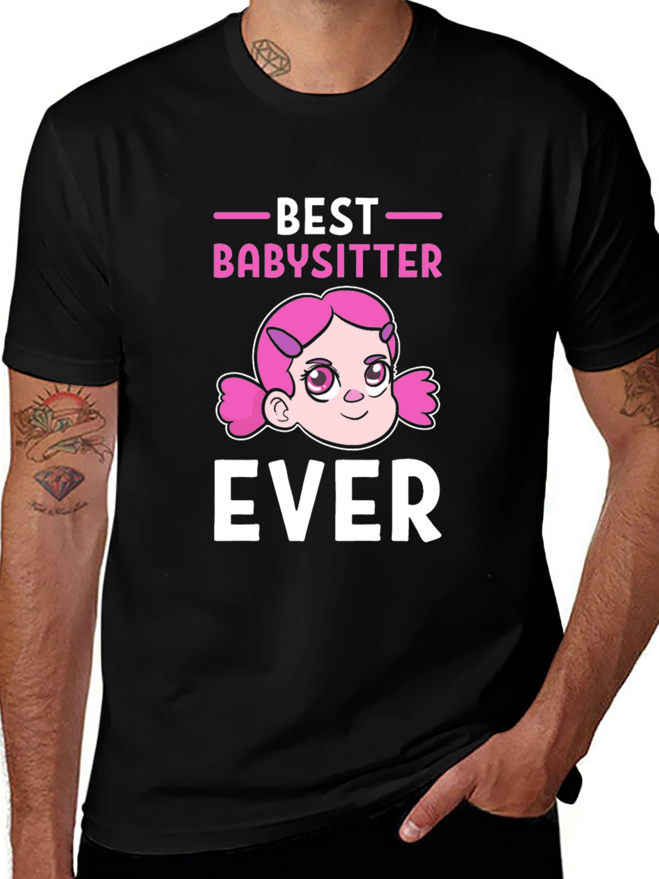 Best Babysitter Ever Graphic T-Shirt