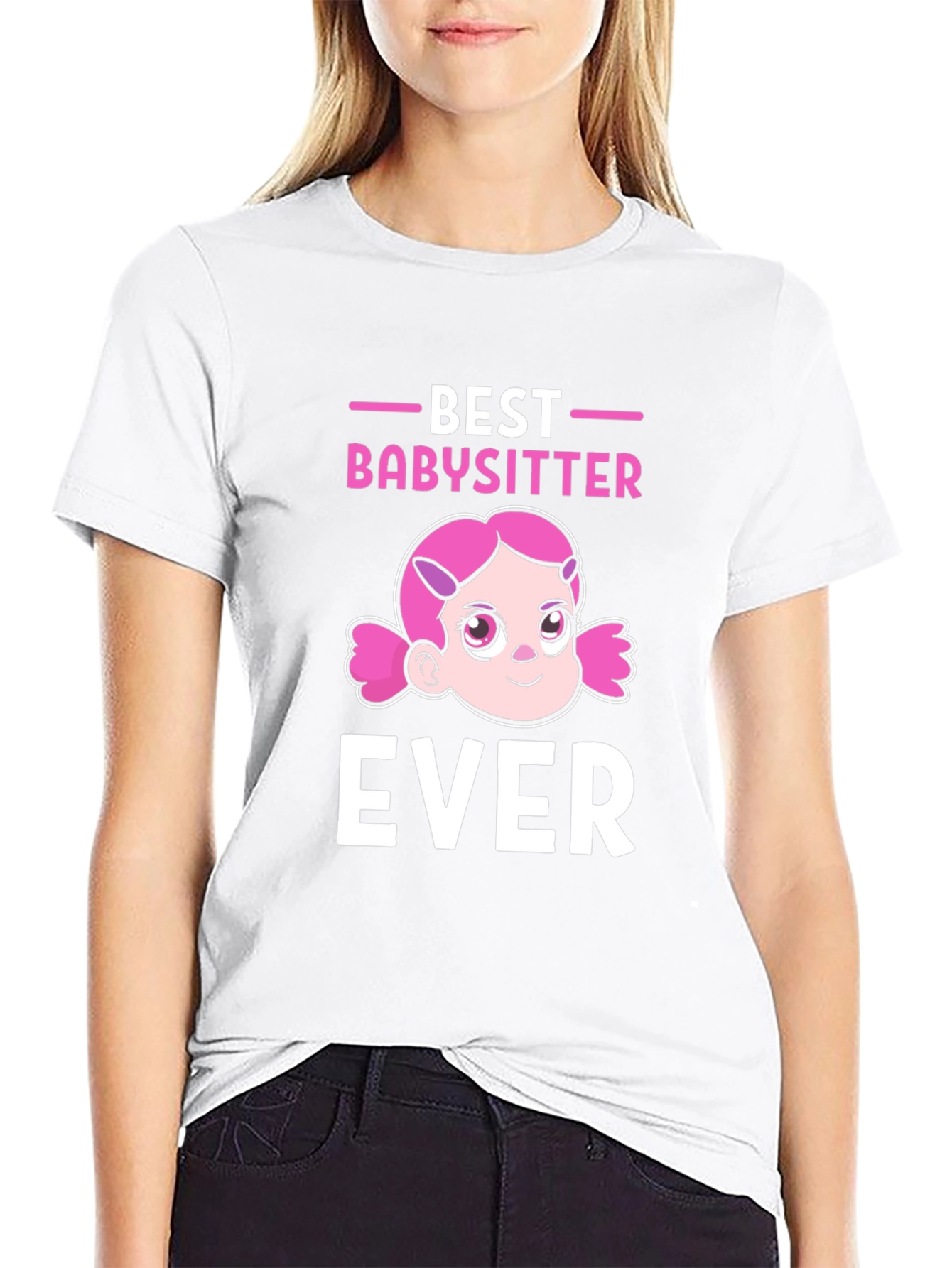 Best Babysitter Ever Graphic T-Shirt