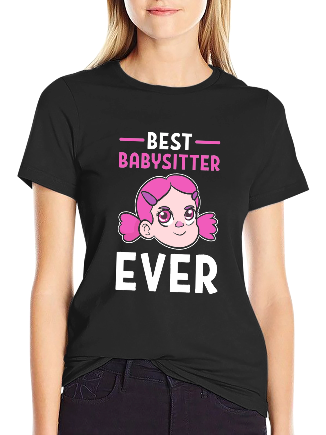 Best Babysitter Ever Graphic T-Shirt