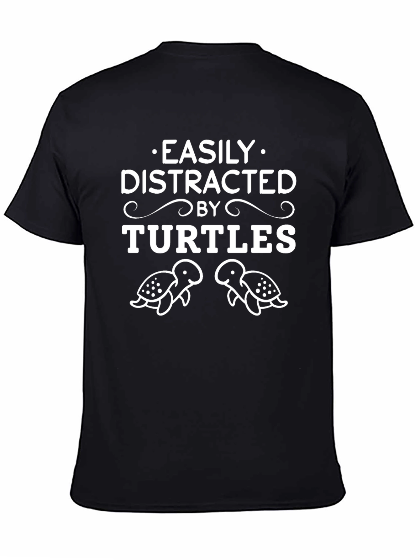 Easily Distracted By Turtles Graphic T-Shirt