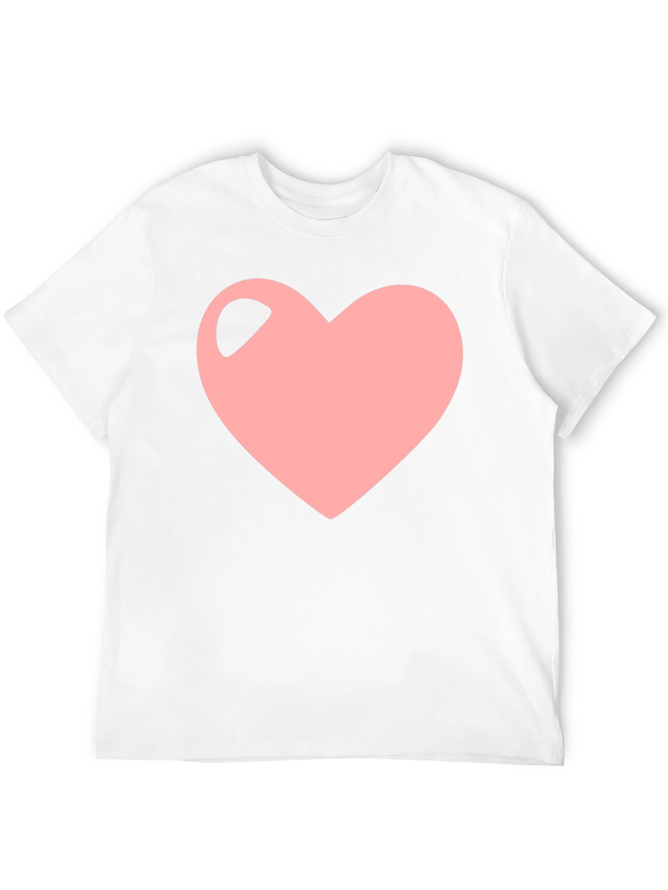 Heart Graphic Black T-Shirt - Trendy Casual Wear