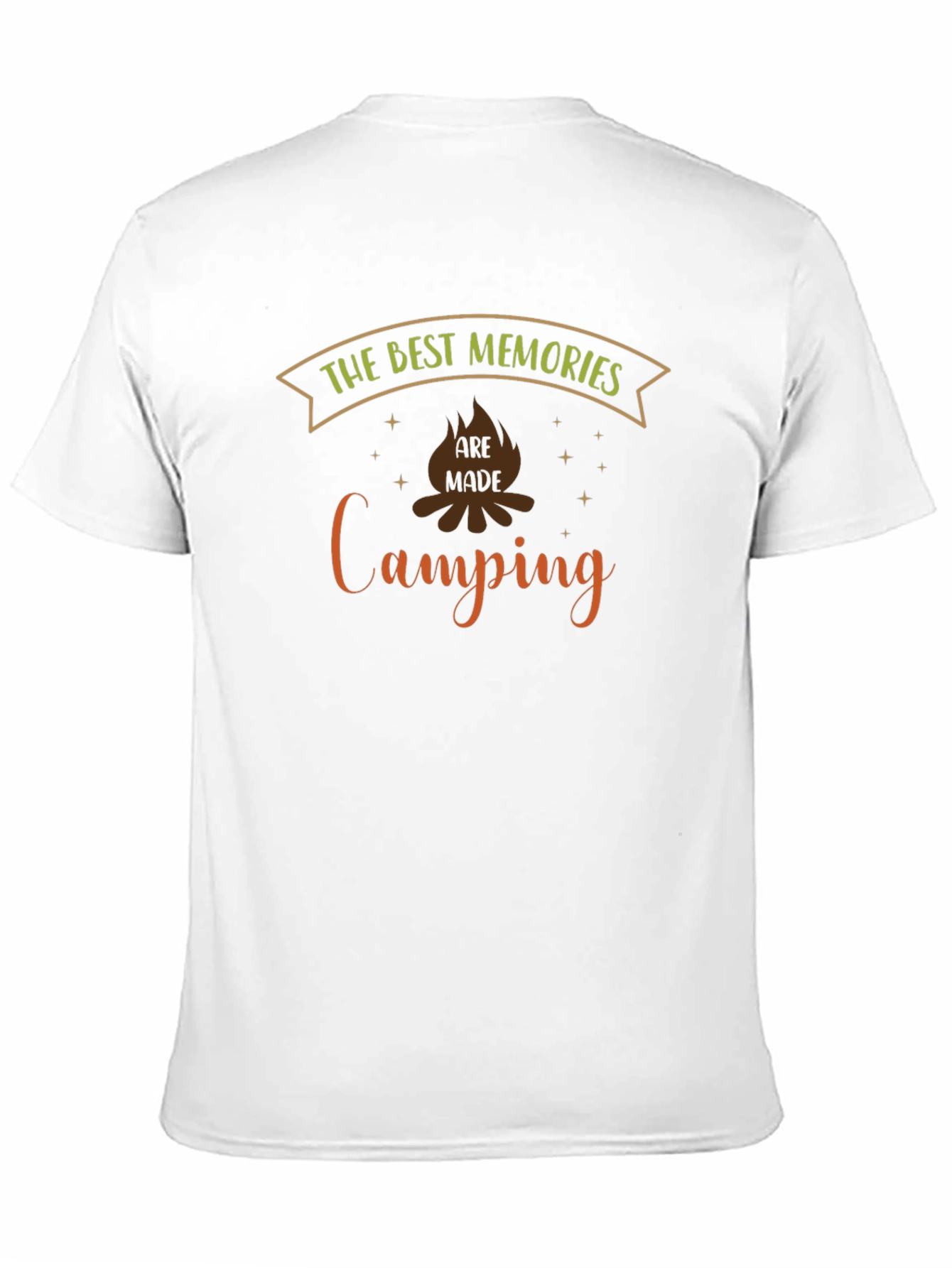 Camping Memories Graphic Tee - Black