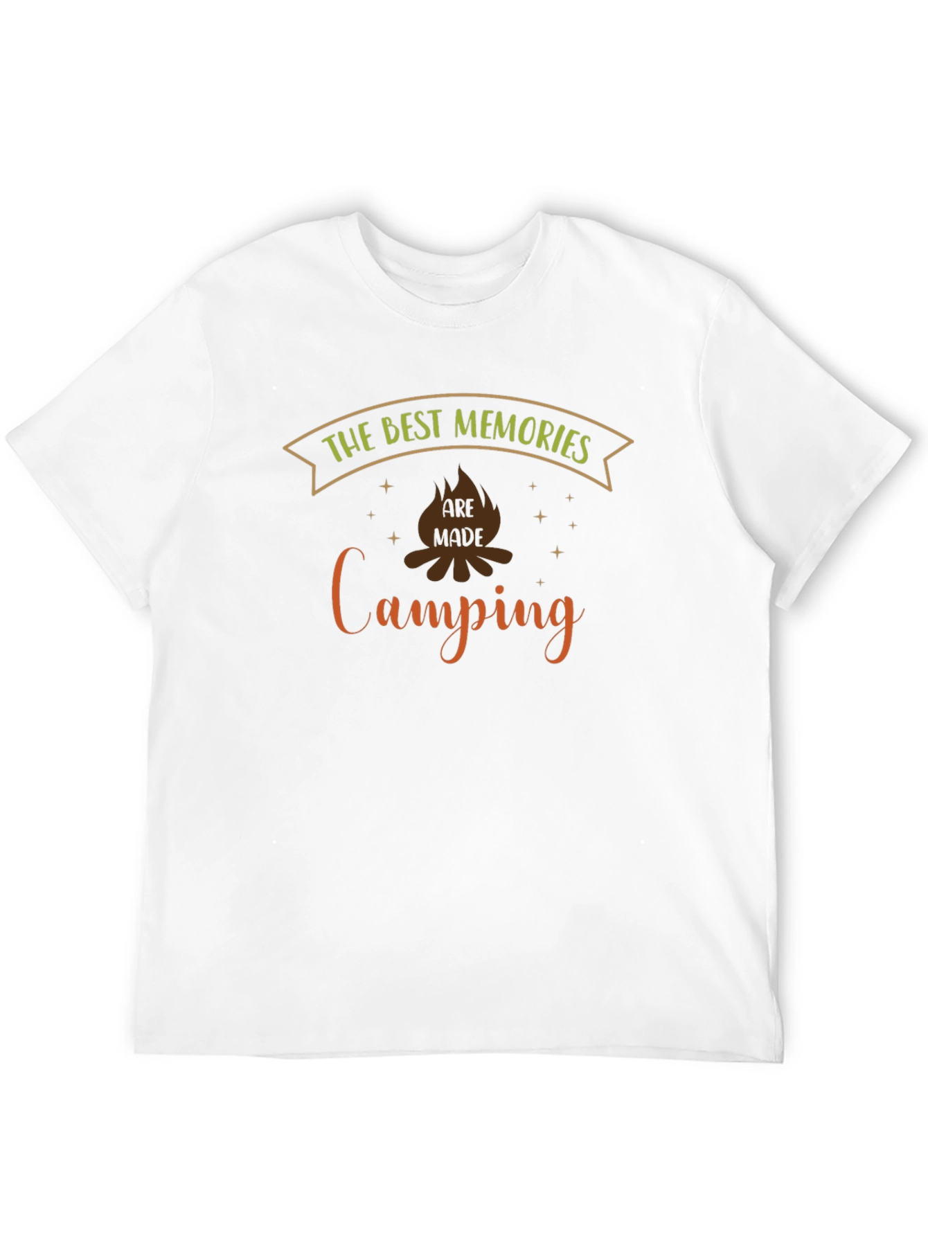 Camping Memories Graphic Tee - Black