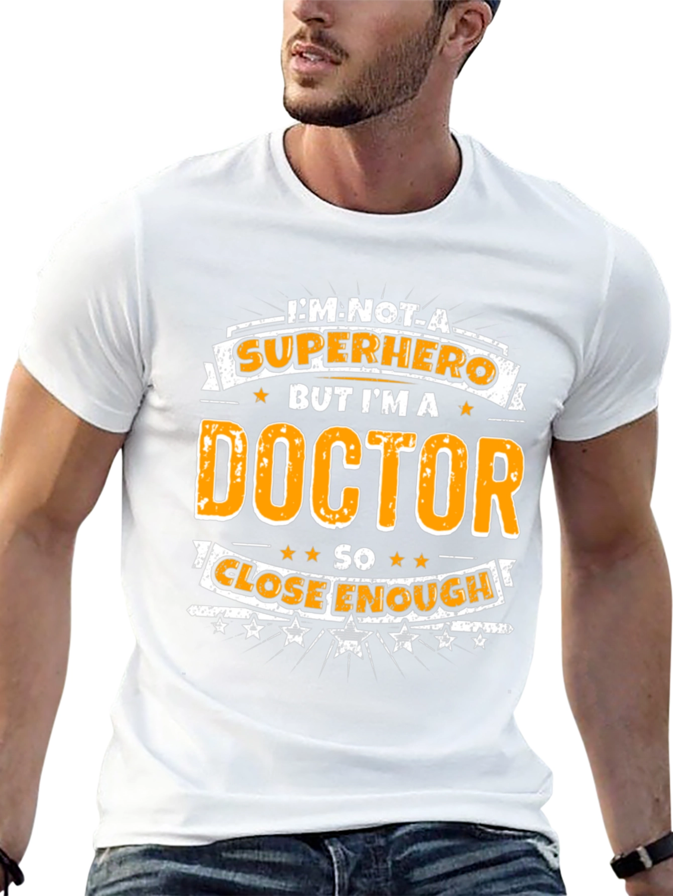 Doctor Superhero Graphic T-Shirt