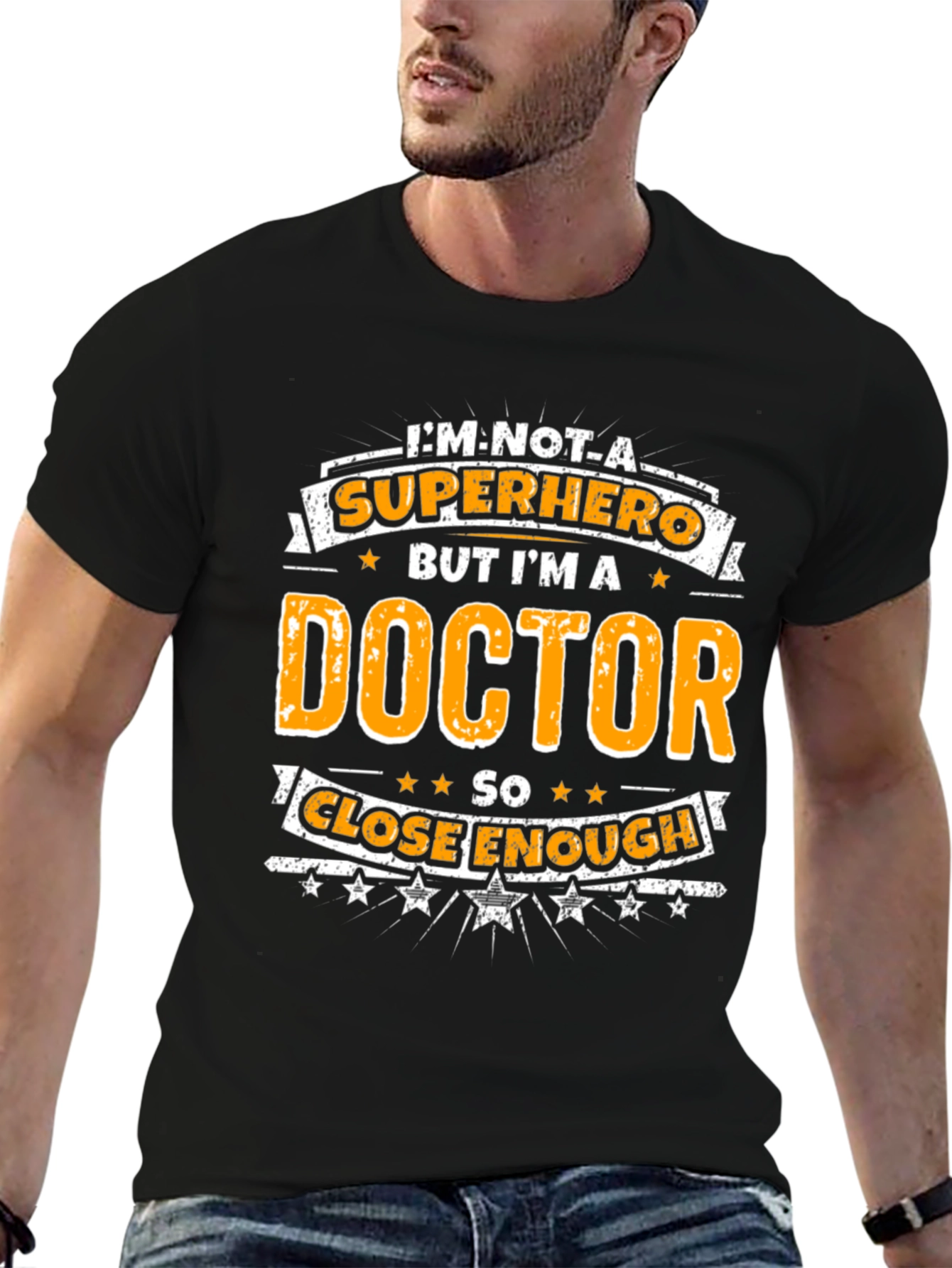 Doctor Superhero Graphic T-Shirt