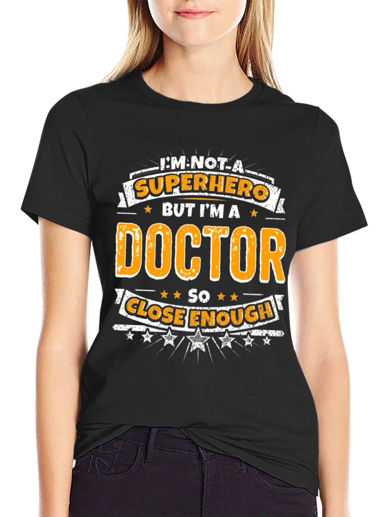 Doctor Superhero Graphic T-Shirt
