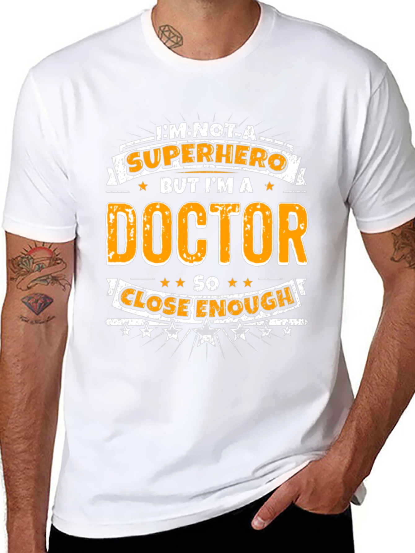 Doctor Superhero Graphic T-Shirt