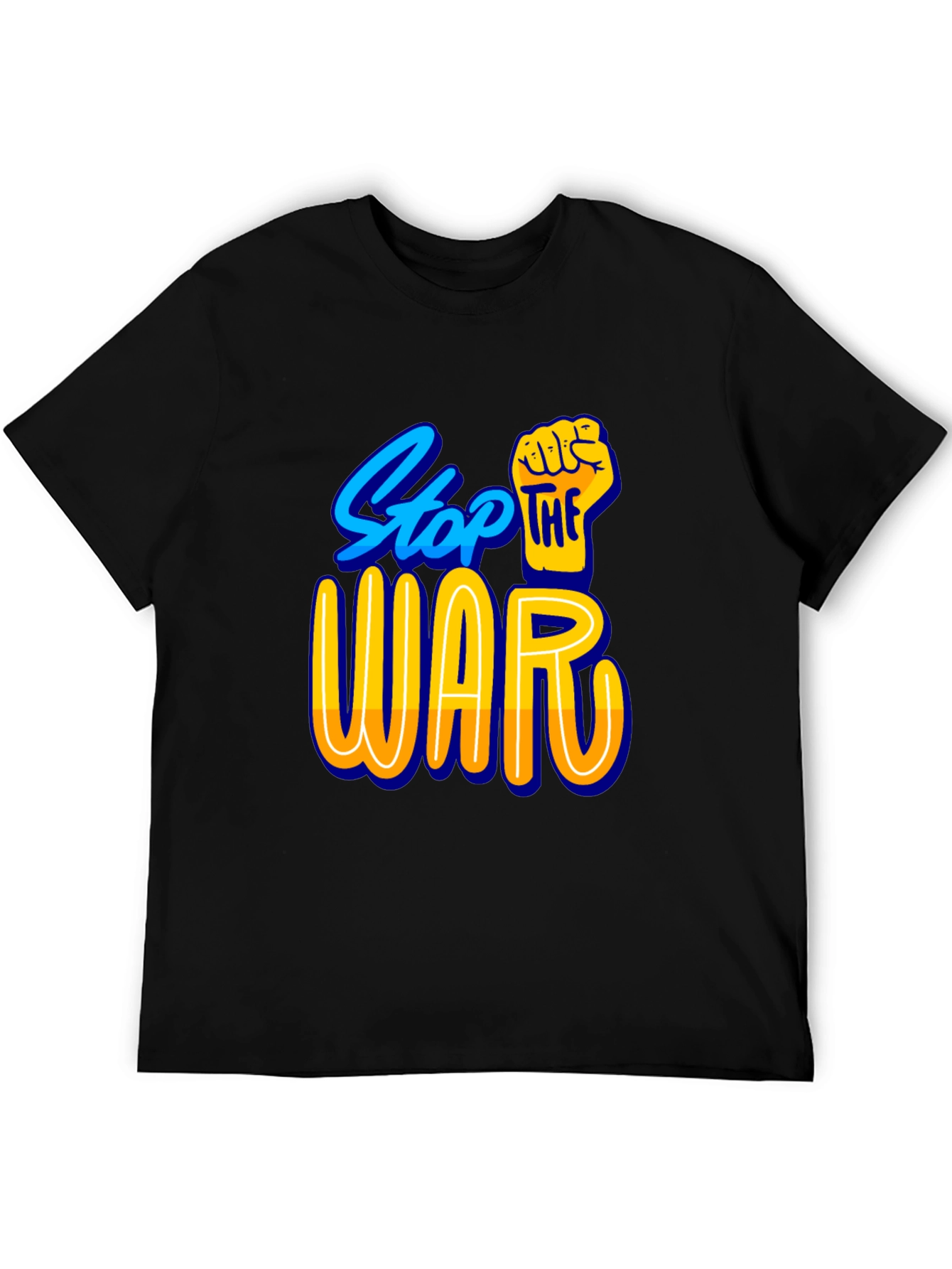 Stop the War Black T-Shirt