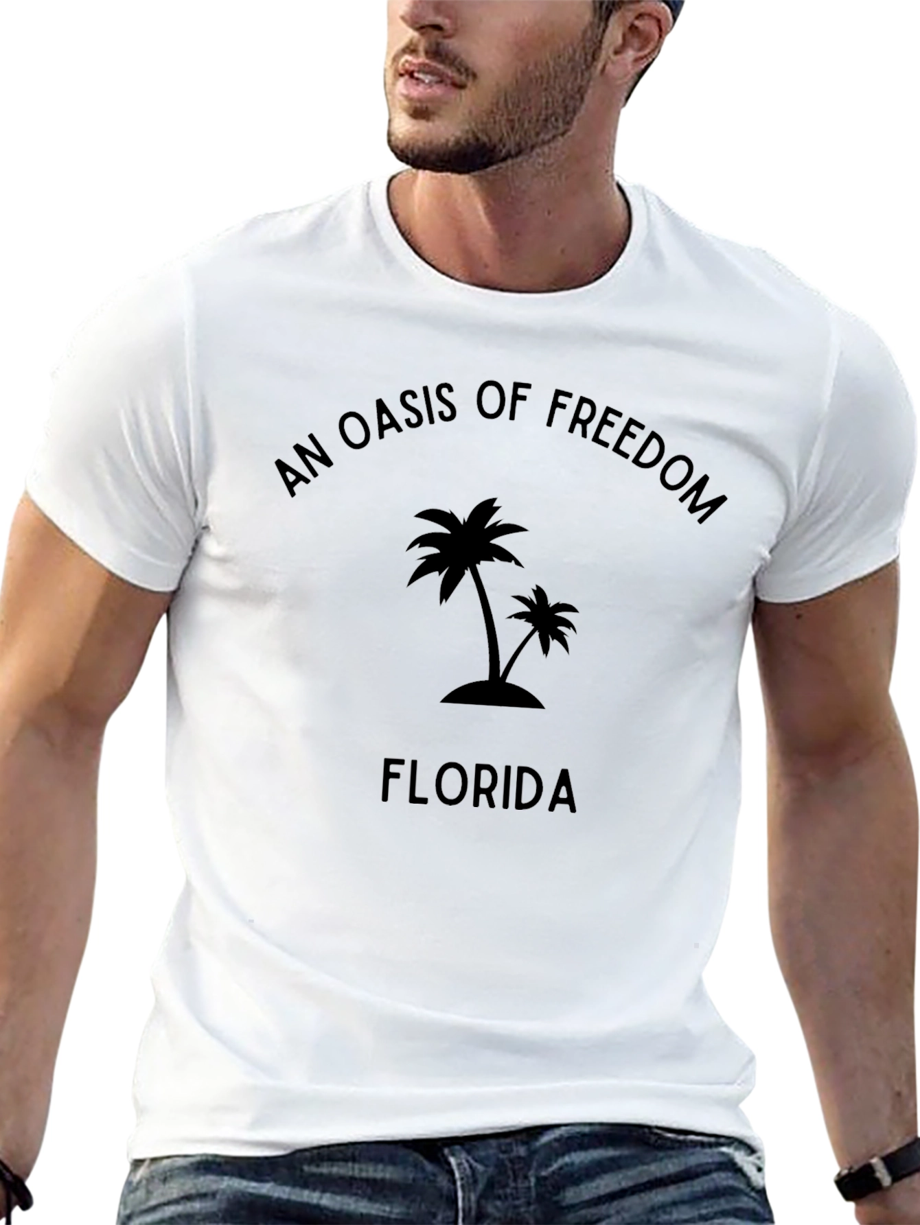 Oasis of Freedom Florida Graphic T-Shirt